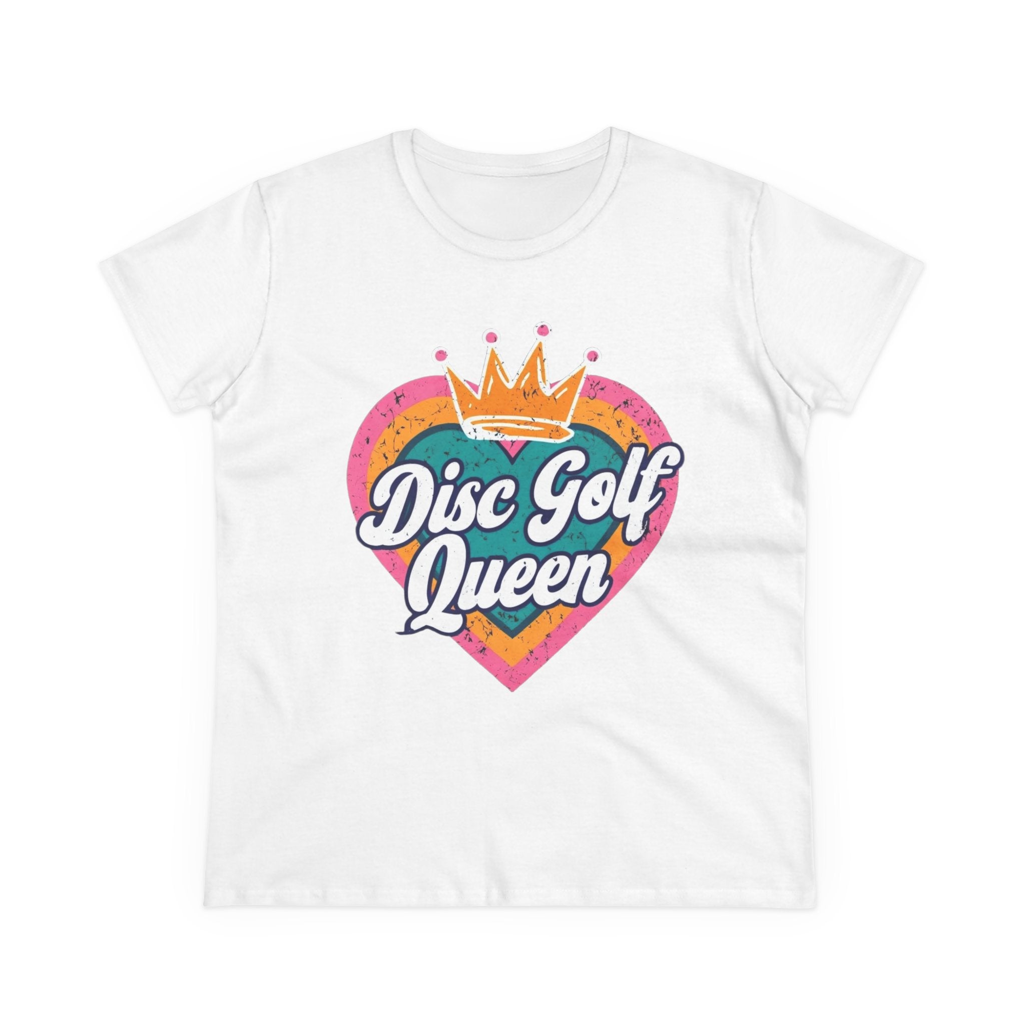 Disc Golf Queen Women's Tee, Fun Disc Golf T-Shirt, Sporty Graphic Tee, Gift for Disc Golf Lovers, Casual Outfit, Summer Wardrobe