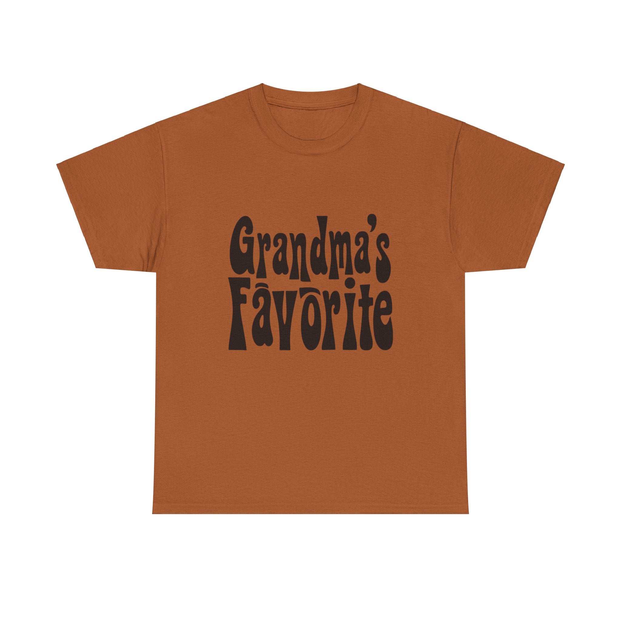 Grandma's Favorite Unisex Tee, Family Love T-Shirt, Gift for Grandma, Birthday Present, Family Reunion Shirt