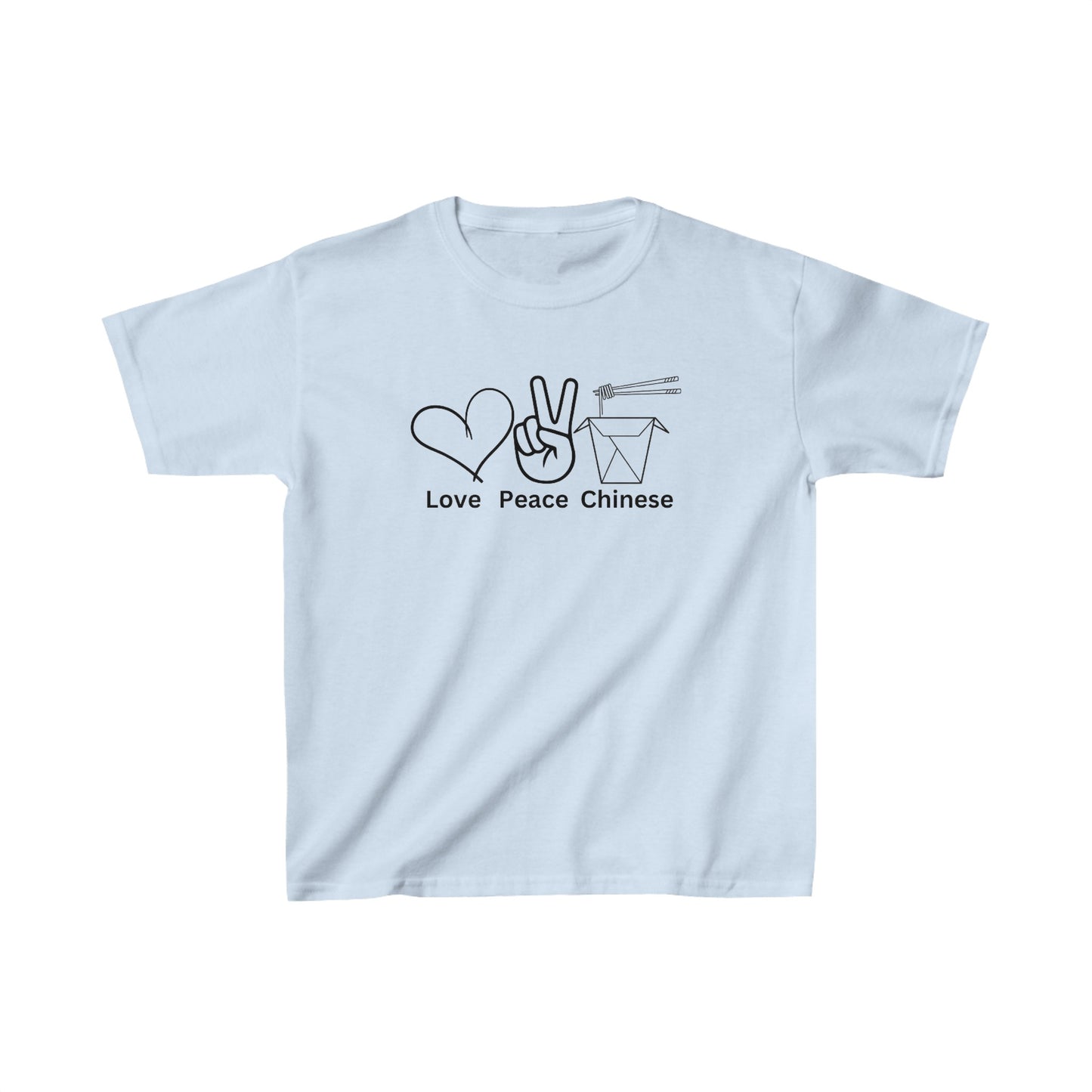 Love Peace Chinese Kids Heavy Cotton™ Tee