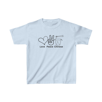 Love Peace Chinese Kids Heavy Cotton™ Tee