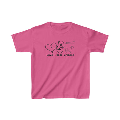 Love Peace Chinese Kids Heavy Cotton™ Tee