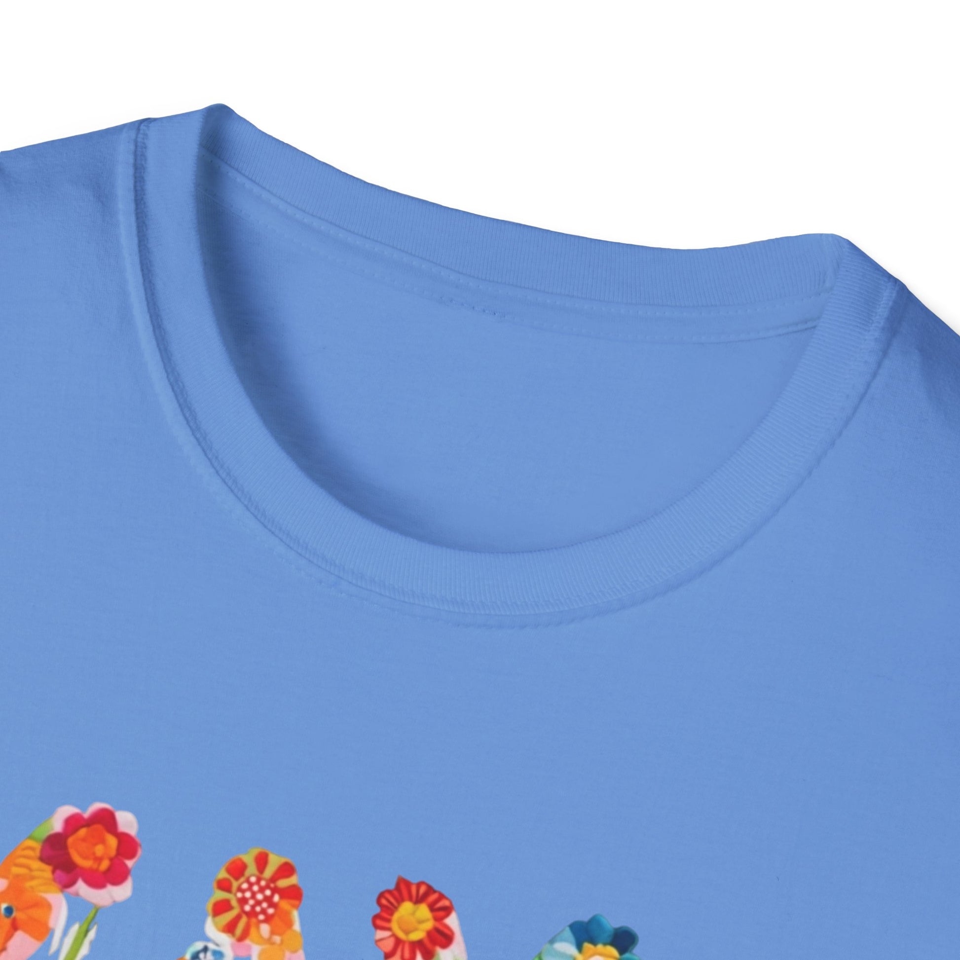 Floral Mama T-Shirt, Mother's Gift, Unisex Tee, Spring Fashion, Handmade Shirt, Gift for Mom, Cute Floral Tee new mom gift