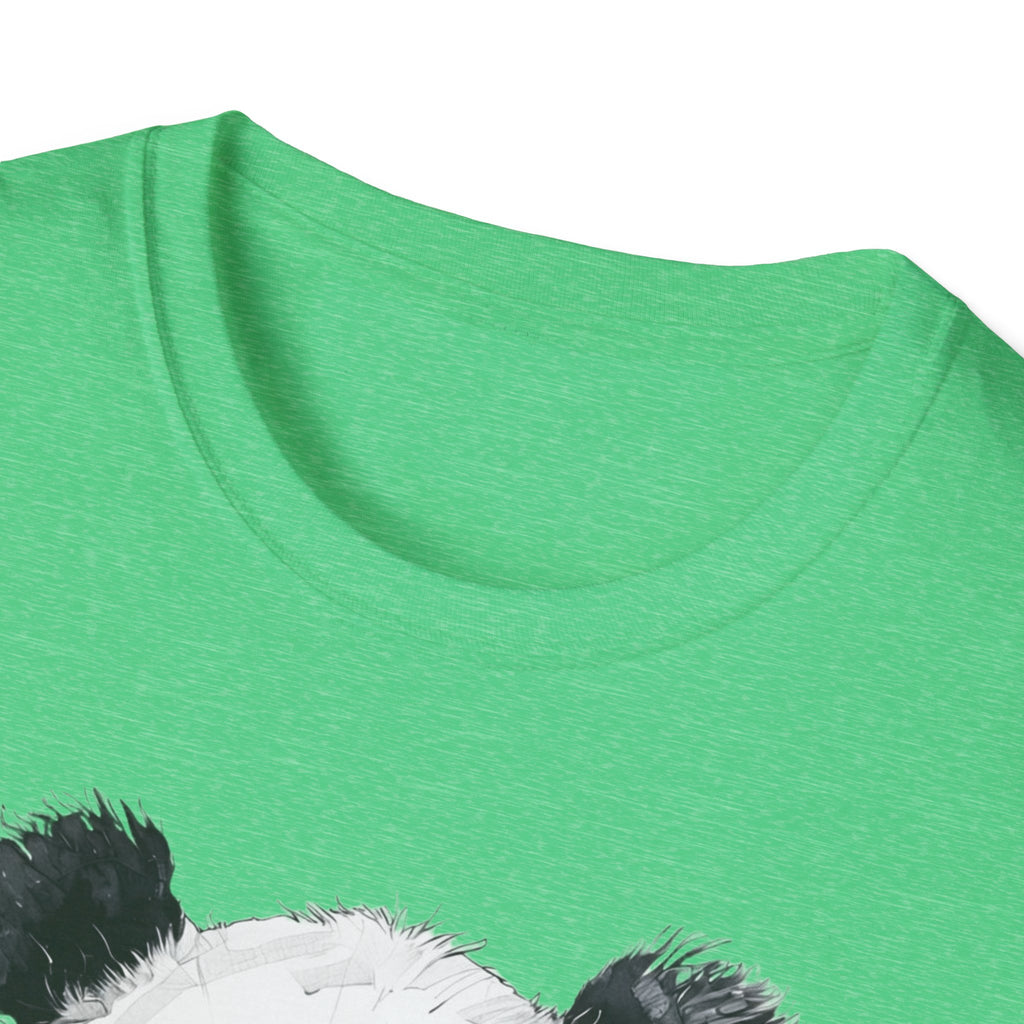 Social Justice Panda Coffee Protest FDT Unisex Softstyle T-Shirt, Anti Trump Activist Tee, Political Statement Shirt