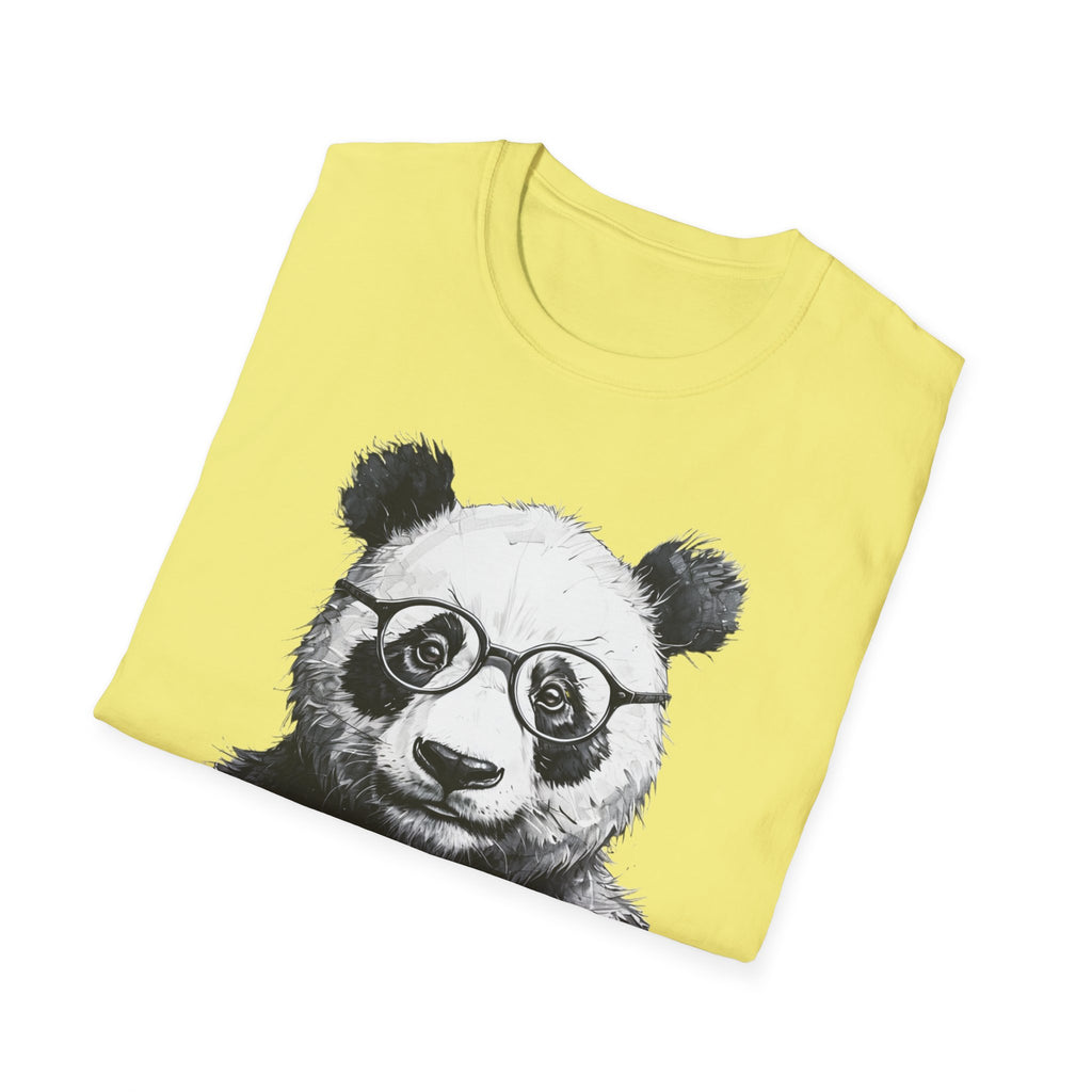 Social Justice Panda Coffee Protest FDT Unisex Softstyle T-Shirt, Anti Trump Activist Tee, Political Statement Shirt