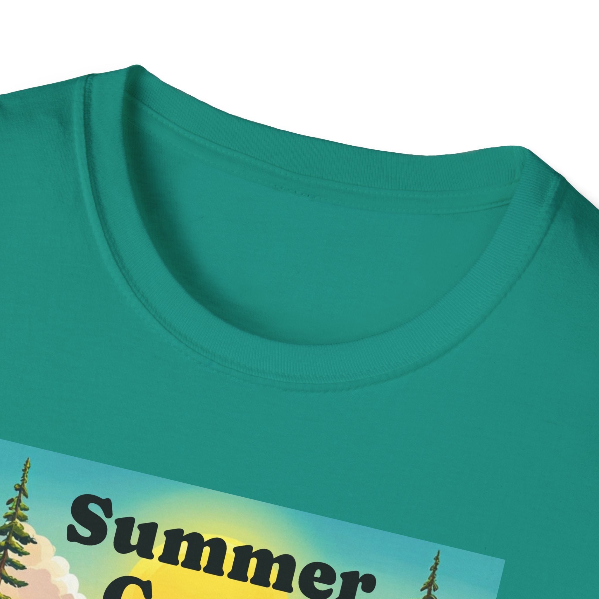 Unisex Summer Camp T-Shirt, Fun Camp Tee, Outdoor Adventure Shirt, Camping Gift, Tramp Champ Apparel, 2025 Summer Tees
