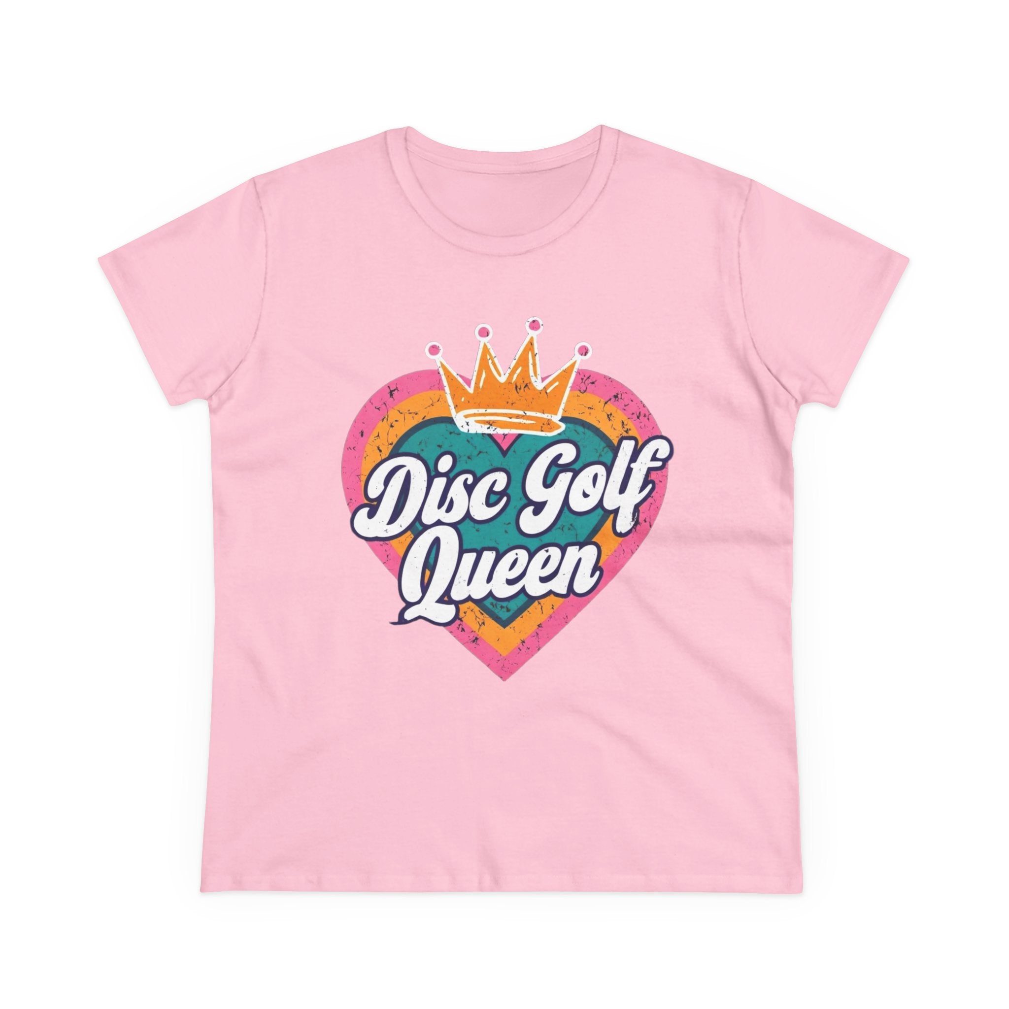 Disc Golf Queen Women's Tee, Fun Disc Golf T-Shirt, Sporty Graphic Tee, Gift for Disc Golf Lovers, Casual Outfit, Summer Wardrobe