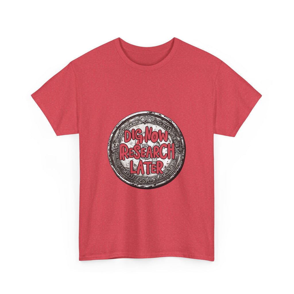 Metal Detecting Hobby Unisex Heavy Cotton Tee - Treasure Hunter Tshirt, Detectorist Gift, Metal Detecting Expedition Shirt, Hobbyist Tee,