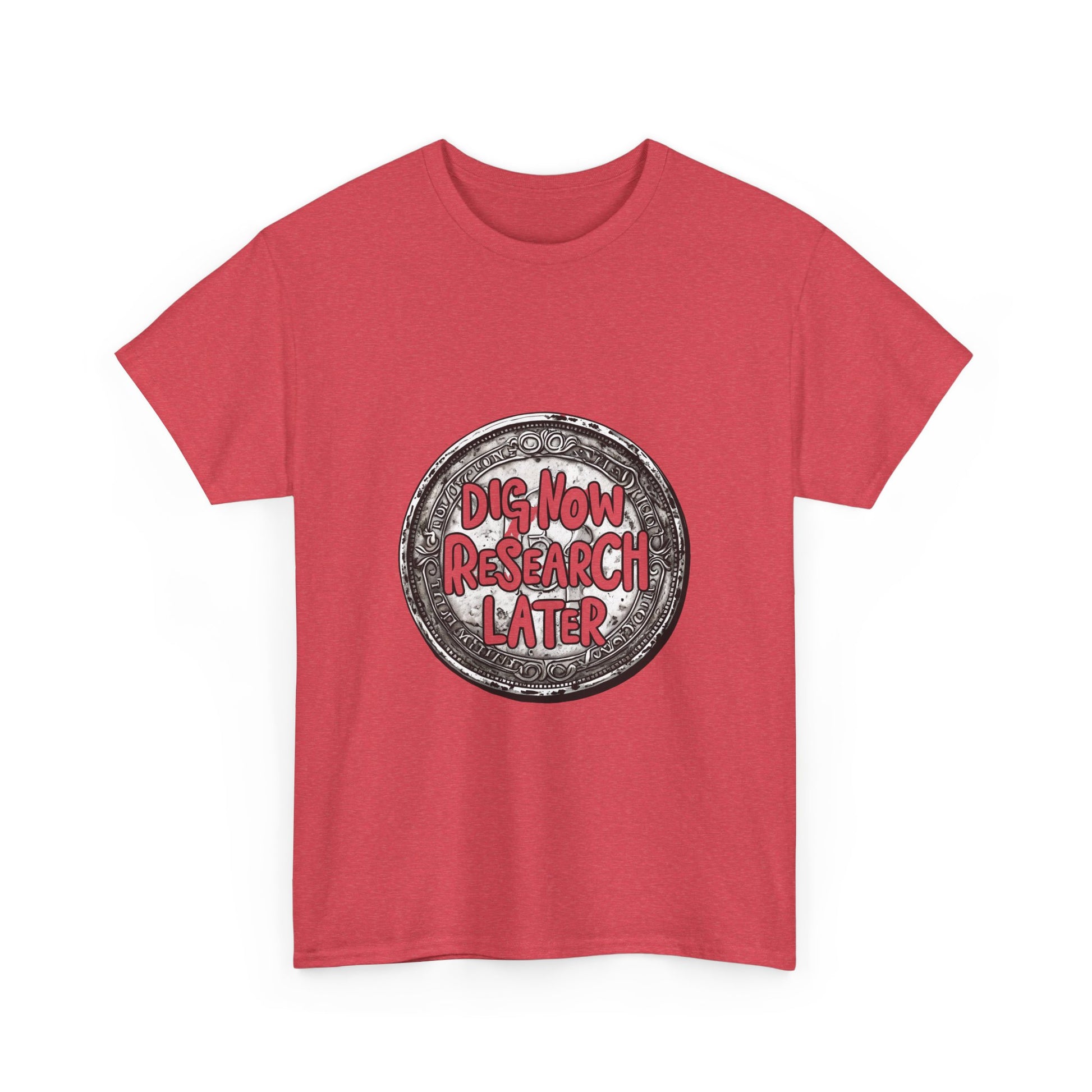 Metal Detecting Hobby Unisex Heavy Cotton Tee - Treasure Hunter Tshirt, Detectorist Gift, Metal Detecting Expedition Shirt, Hobbyist Tee,