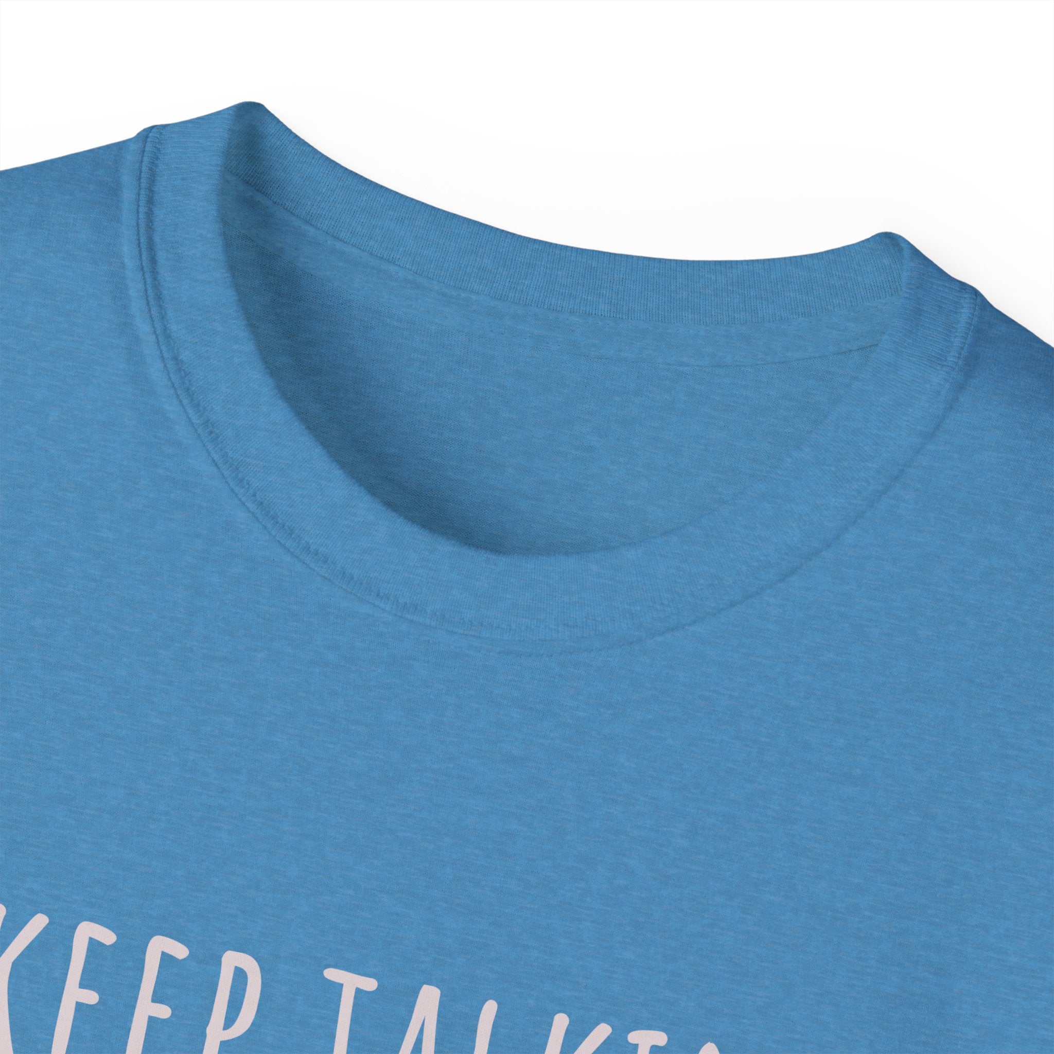 Keep Talking Diagnosis Tee | Funny Therapist Gift, Unisex Cotton T-Shirt, Humorous Diagnosis Shirt, Perfect for Psychologists, Casual Wear