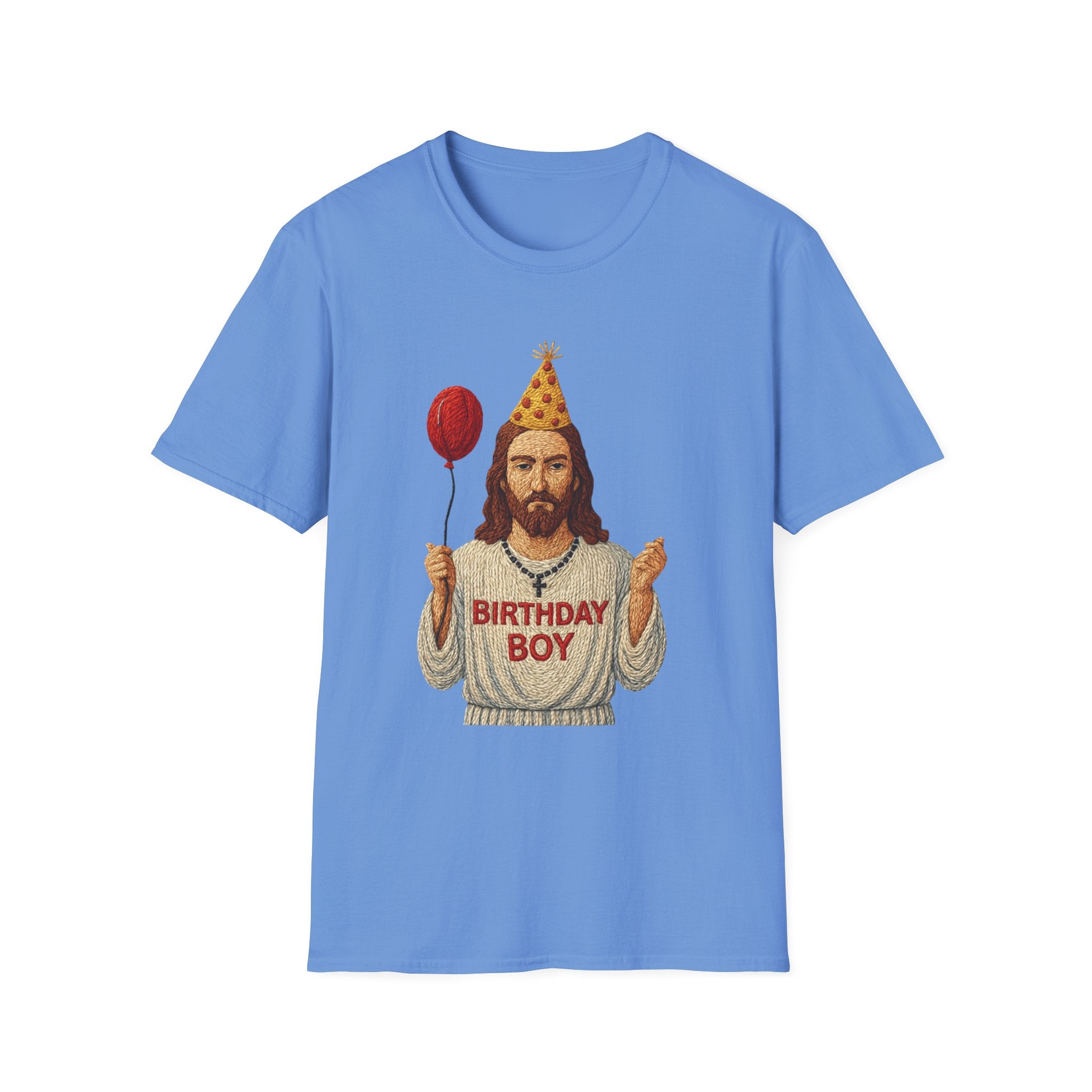 Birthday Boy Jesus T-Shirt party balloon Jesus gift