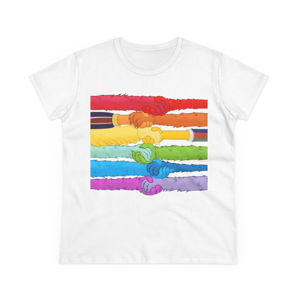 Kindness and diversity count! Pride Unity Tee, LGBTQ+ Cotton T-Shirt for Celebrations, Rainbow Design, Equality Shirt,  anti Trump Wear