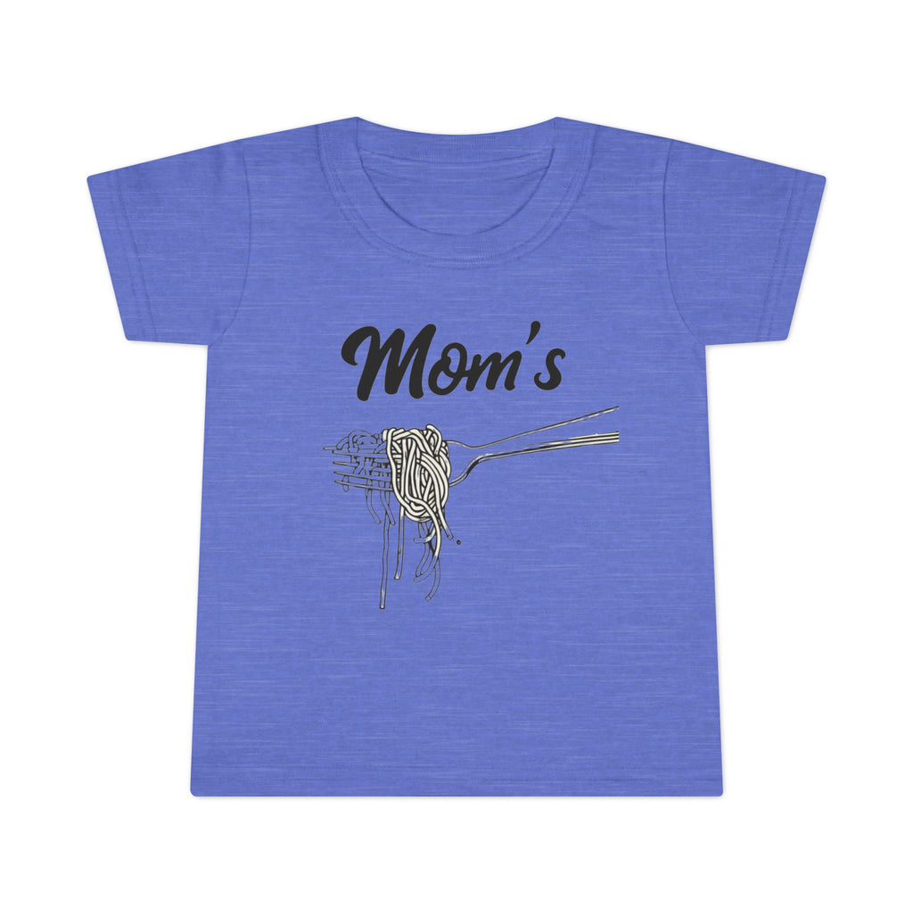 Messy Kid Toddler T-shirt, Mom's Spaghetti Baby Shirt, Fun Kids Clothes, Cute Child Tee, Funny Children's Apparel