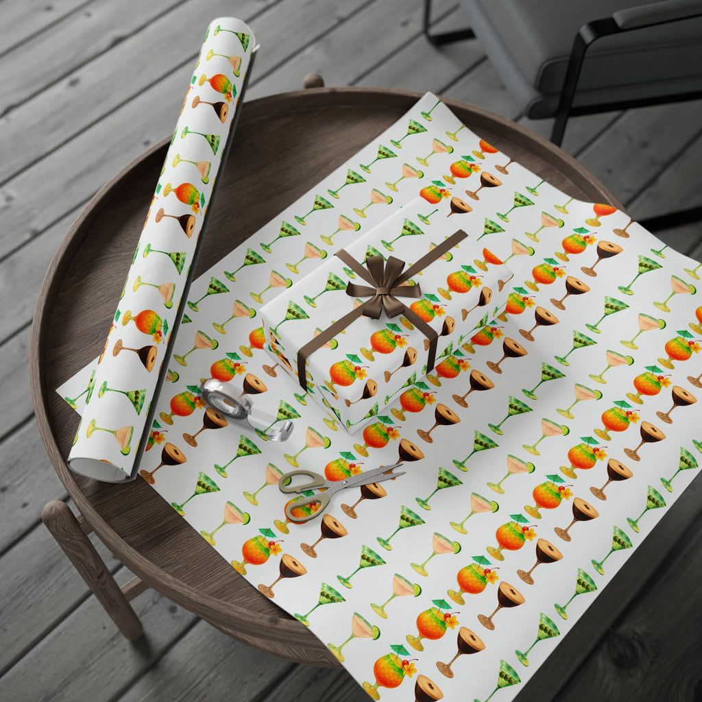 Gift Wrap unique, cocktails, espresso, martini, dirty, martini, cosmopolitan, mai tai.