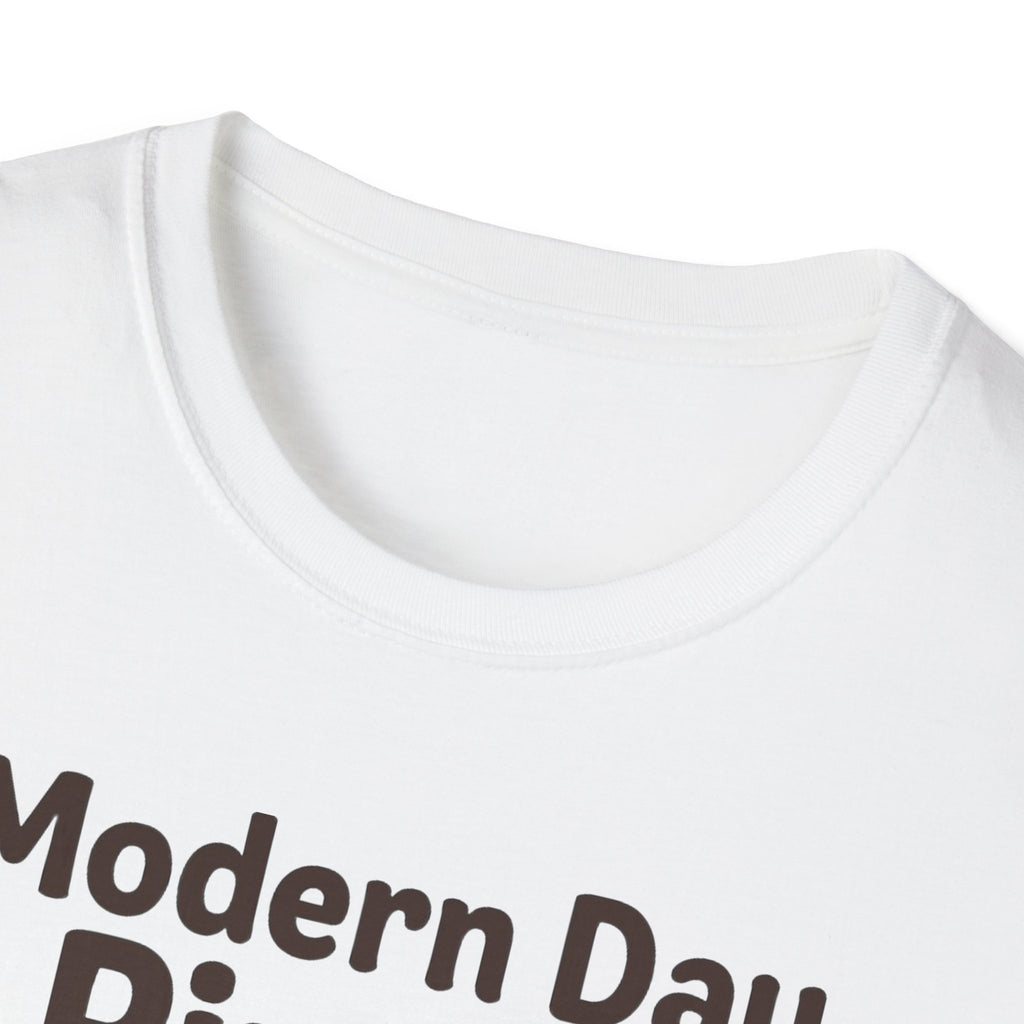 Modern Day Pirate Metal Detector T-Shirt, Relic Coin History Tee, Unisex Softstyle Top, Treasure Hunter Gift, Pirate Lover Shirt