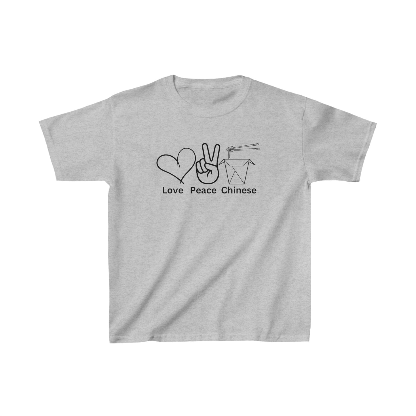 Love Peace Chinese Kids Heavy Cotton™ Tee