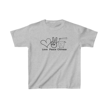 Love Peace Chinese Kids Heavy Cotton™ Tee