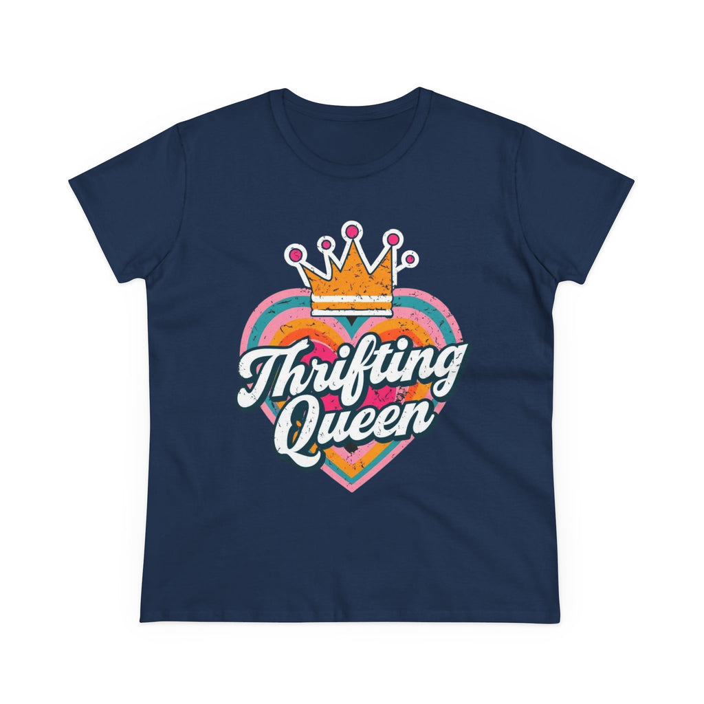 T-Shirt, Thrifting Queen, Upcycle, Recycle, Reuse, Vintage, Women's Tee Shirt