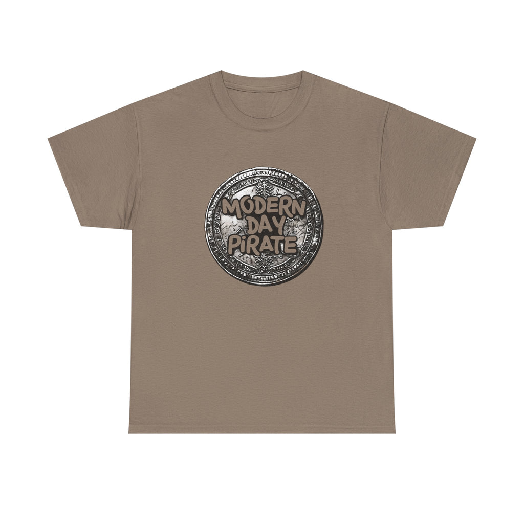 Metal Detecting Pirate Unisex Tee, History Buffs Coin Collector Shirt, Adventure T-Shirt, Pirate Lover Gift, Treasure Hunter Top
