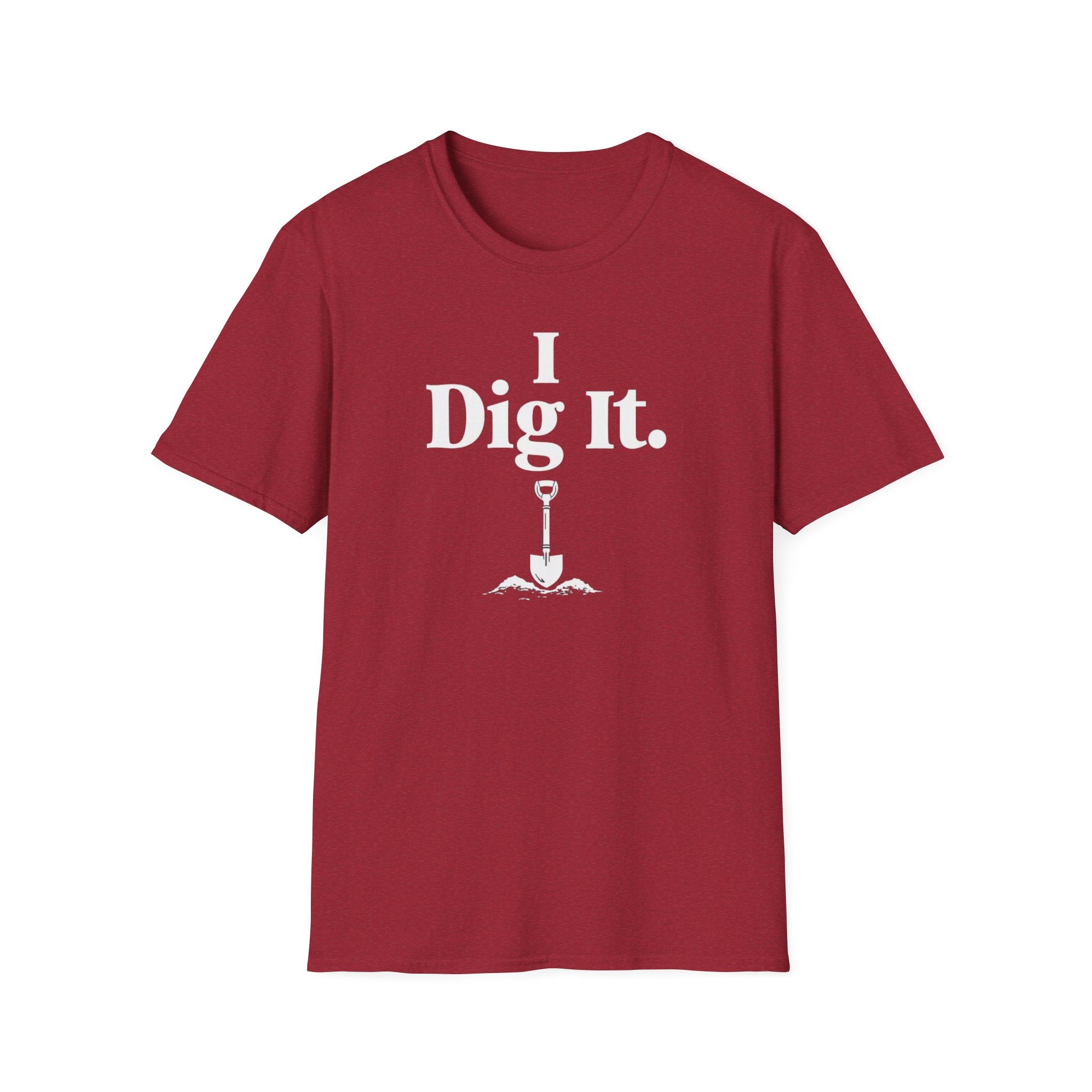 I Dig It. Metal detecting Unisex T-Shirt, Treasure Hunter Tee, Modern Day Pirate Shirt, Coin Collector Top, I Dig It Tshirt relics