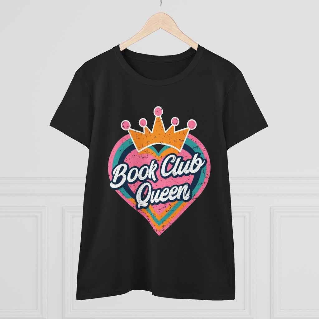 Book Club Queen Women's Tee - Perfect T-Shirt for Book Lovers, Great Gift for Readers, Cozy Casual Apparel, Ideal for Book Club [...]