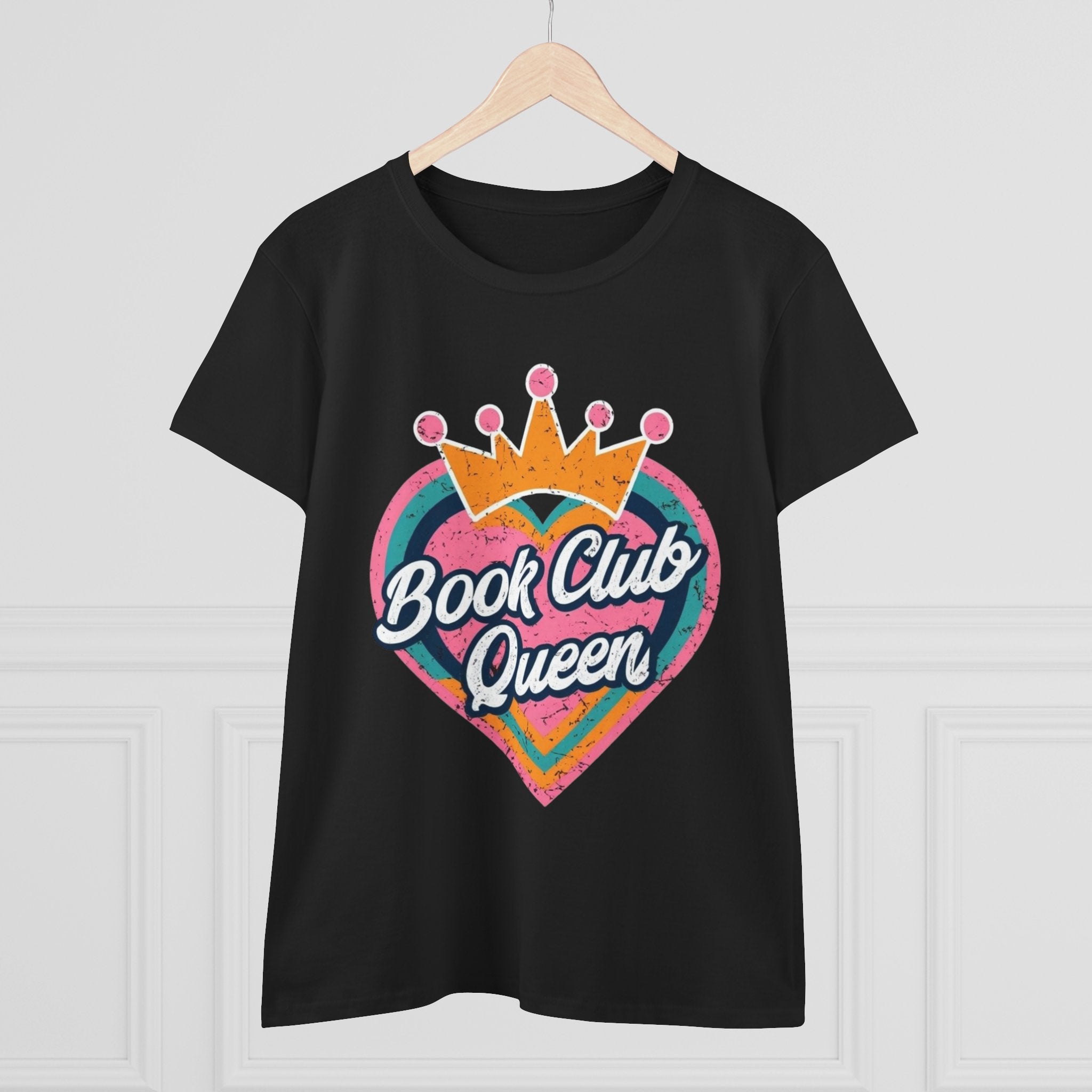 Book Club Queen Women's Tee - Perfect T-Shirt for Book Lovers, Great Gift for Readers, Cozy Casual Apparel, Ideal for Book Club [...]