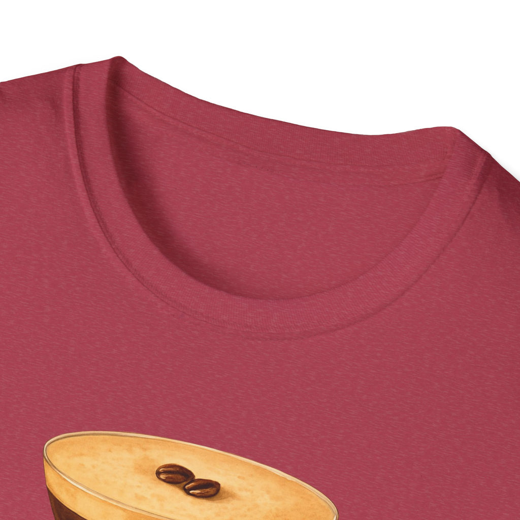 Espresso martini Coffee drink Lover's Unisex T-Shirt - Perfect Gift for Baristas, Coffee Enthusiasts, Birthday, Holidays, Casual Wear