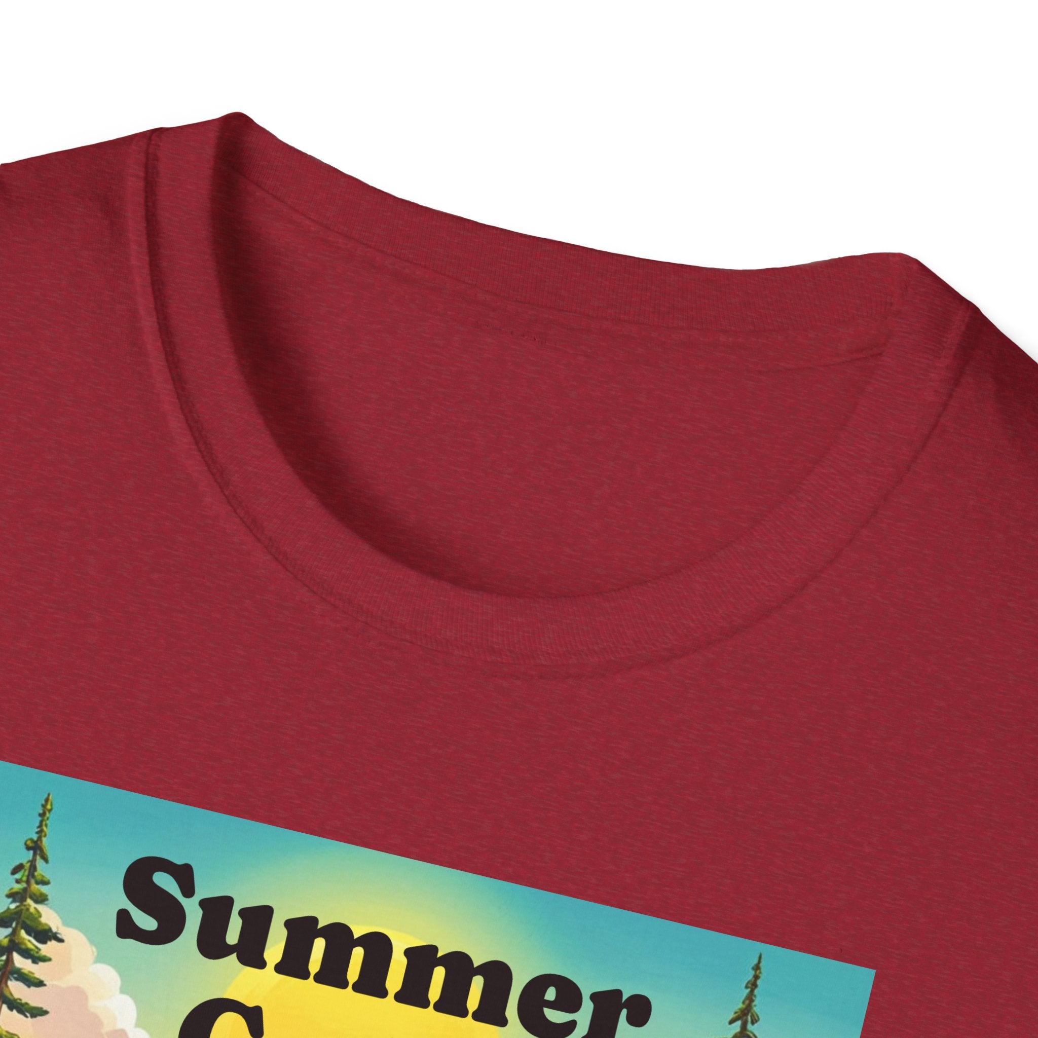 Unisex Summer Camp T-Shirt, Fun Camp Tee, Outdoor Adventure Shirt, Camping Gift, Tramp Champ Apparel, 2025 Summer Tees