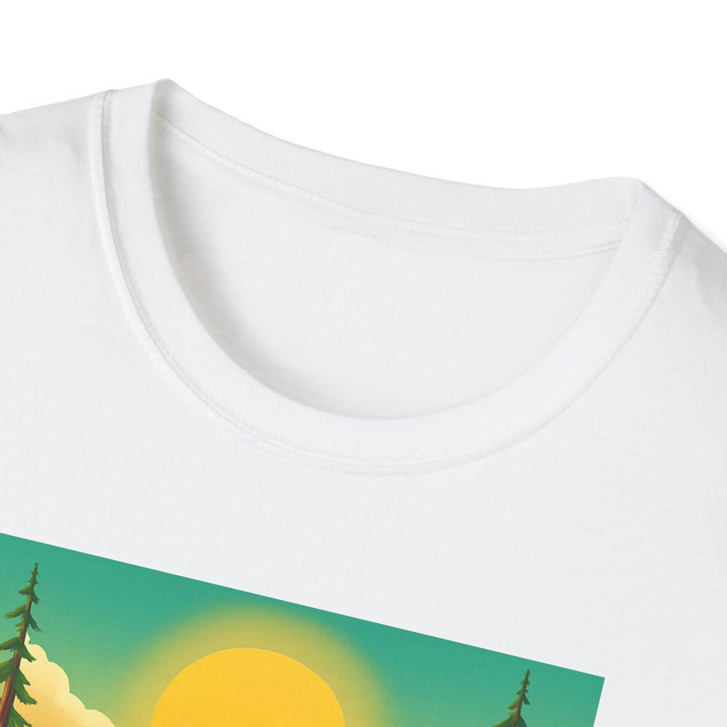Camp Sashay carnival Unisex Softstyle T-Shirt, Vintage Camping Tee, Outdoor Adventure Shirt, Summer Vibes T-Shirt, Gift for Nature Lovers