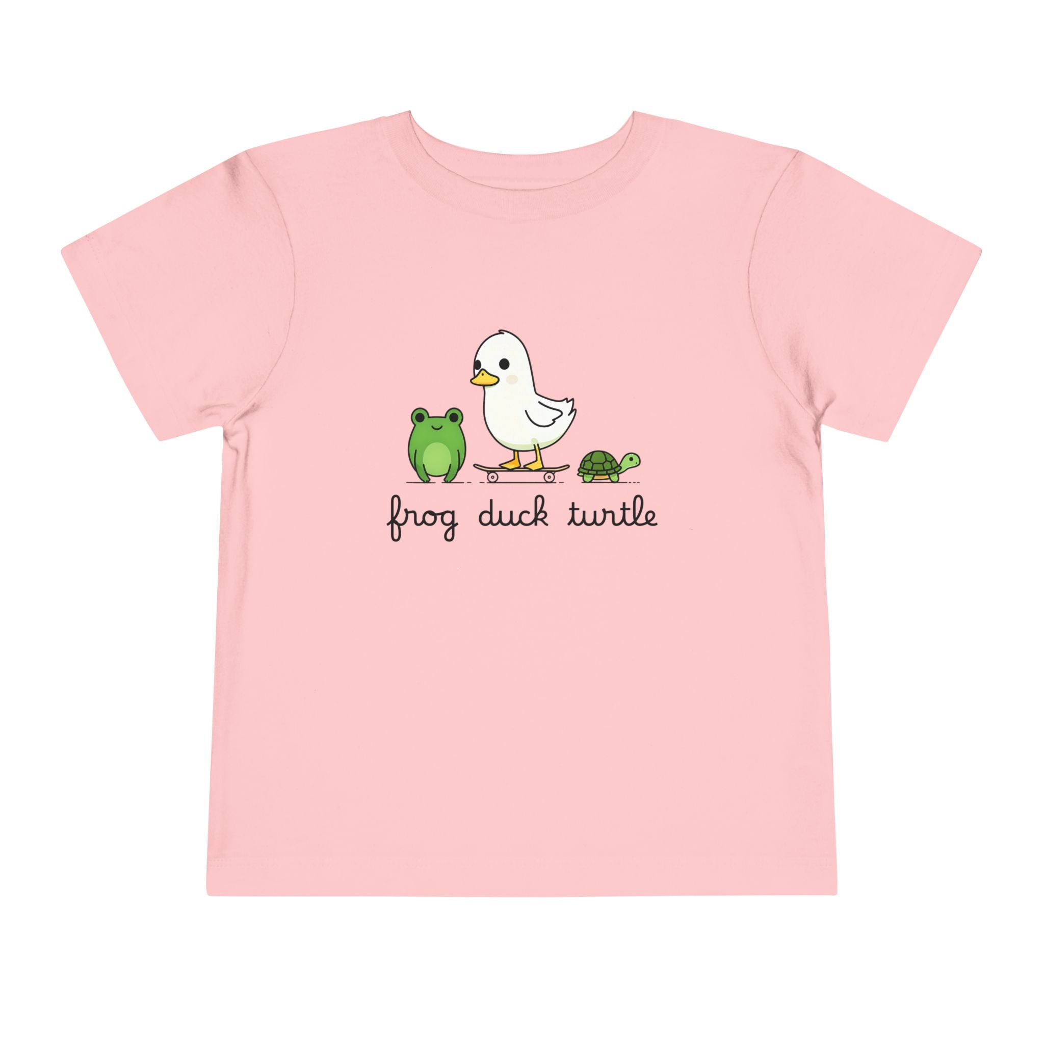 FDT Protest Human Rights Frog Duck Turtle Design - Kids Activism Shirt, Social Justice Top, Youth Equality Tee, Protest Animal