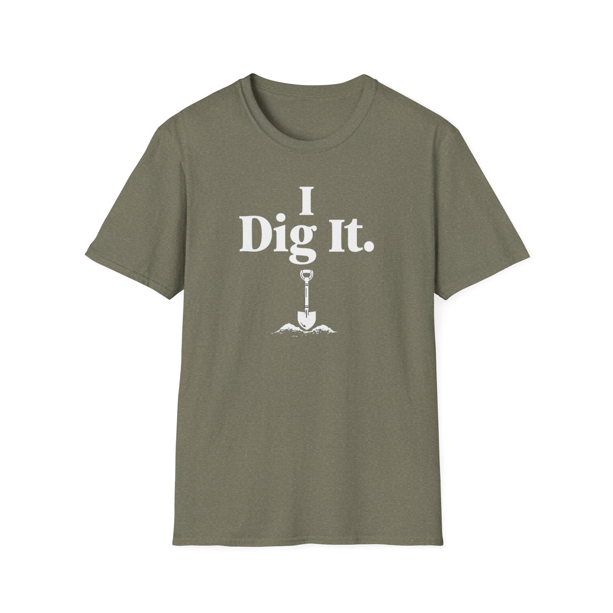 I Dig It. Metal detecting Unisex T-Shirt, Treasure Hunter Tee, Modern Day Pirate Shirt, Coin Collector Top, I Dig It Tshirt relics