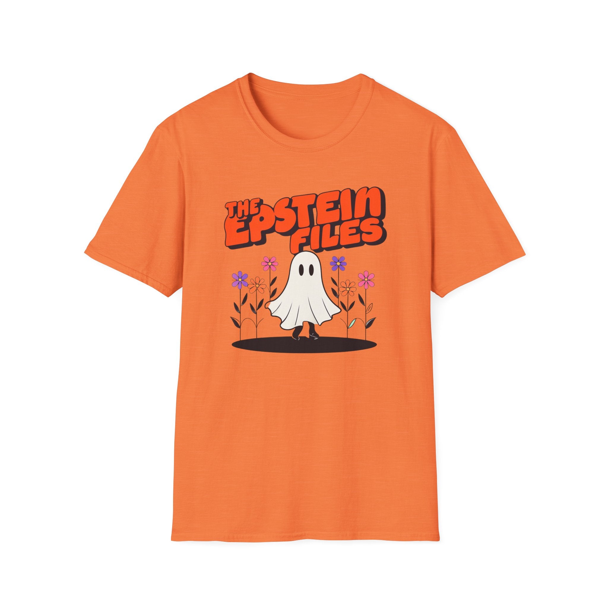 Ghost Political Halloween Unisex T-Shirt, Epstein Files Ghost Anti Trump Tee, Protest Shirt, Funny Political Gift, Conspiracy Theory Tee