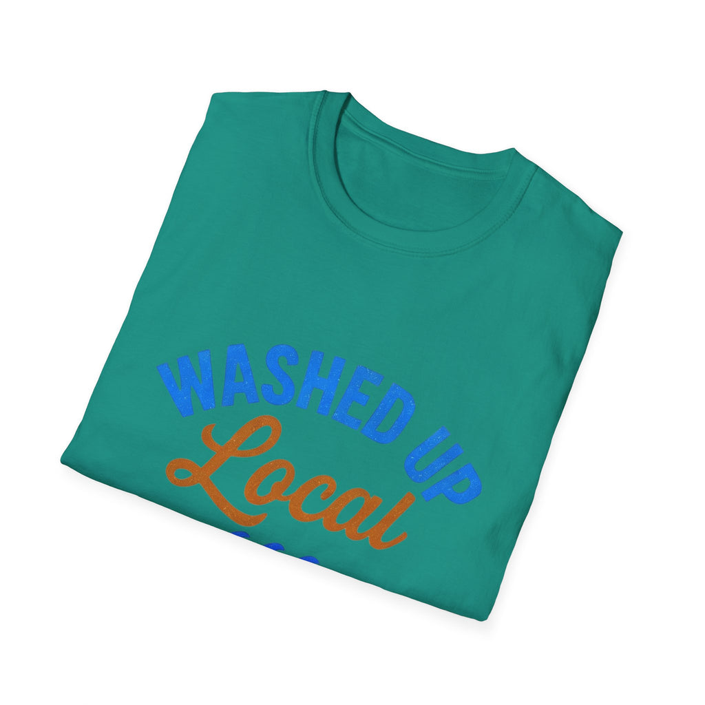 Washed Up Local T-Shirt — Coastal Surf & Beach Vibes Tee