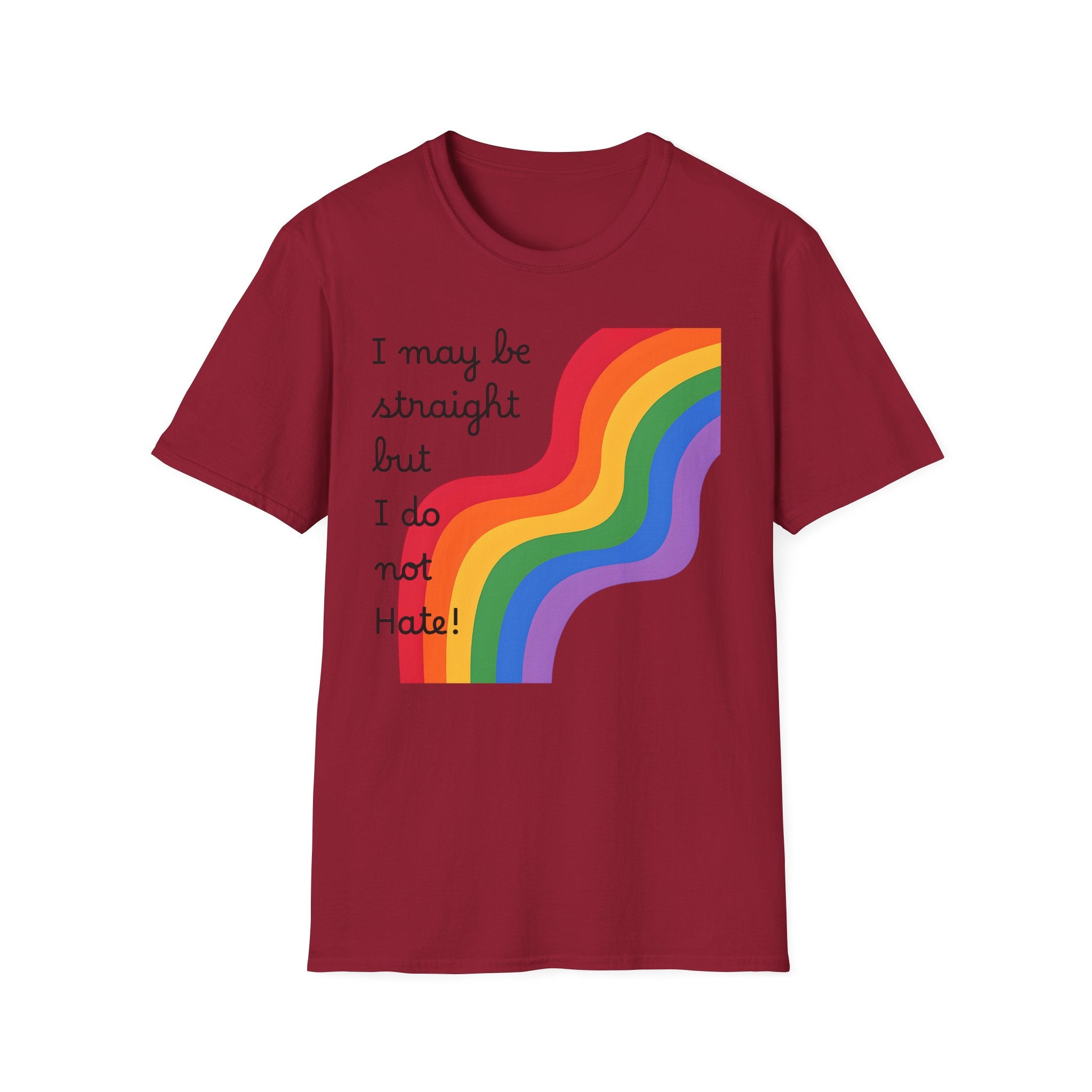 Pride Month Supporter T-Shirt, LGBTQ Ally Tee, Rainbow Love Gift, Unisex Pride Shirt, LGBTQ Pride Parade Apparel