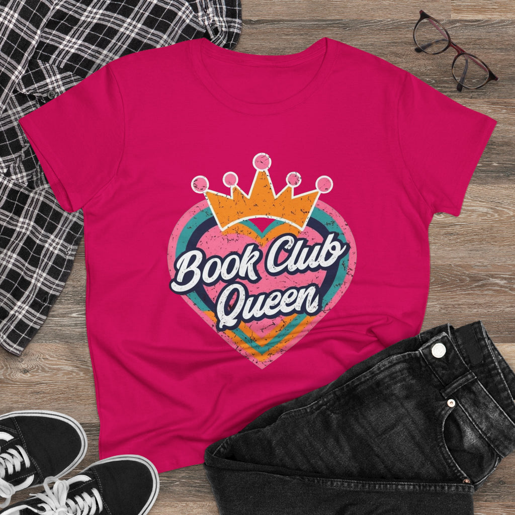 Book Club Queen Women's Tee - Perfect T-Shirt for Book Lovers, Great Gift for Readers, Cozy Casual Apparel, Ideal for Book Club [...]