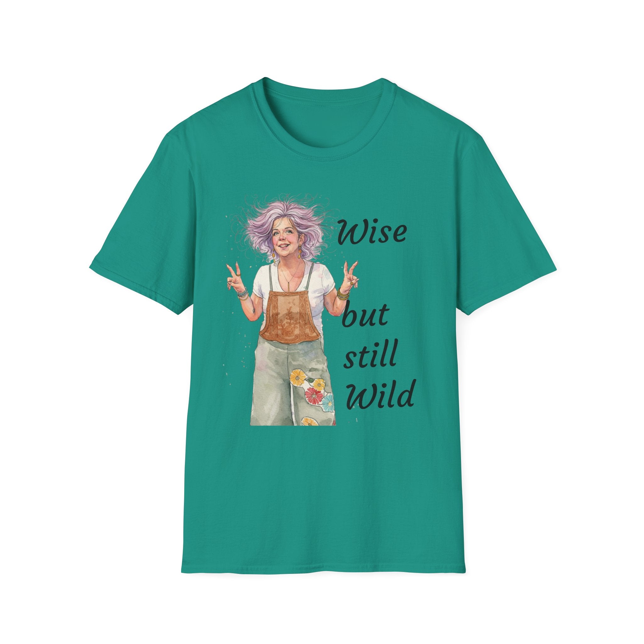 Wise But Still Wild T-Shirt — Inspirational Adventure Quote Tee