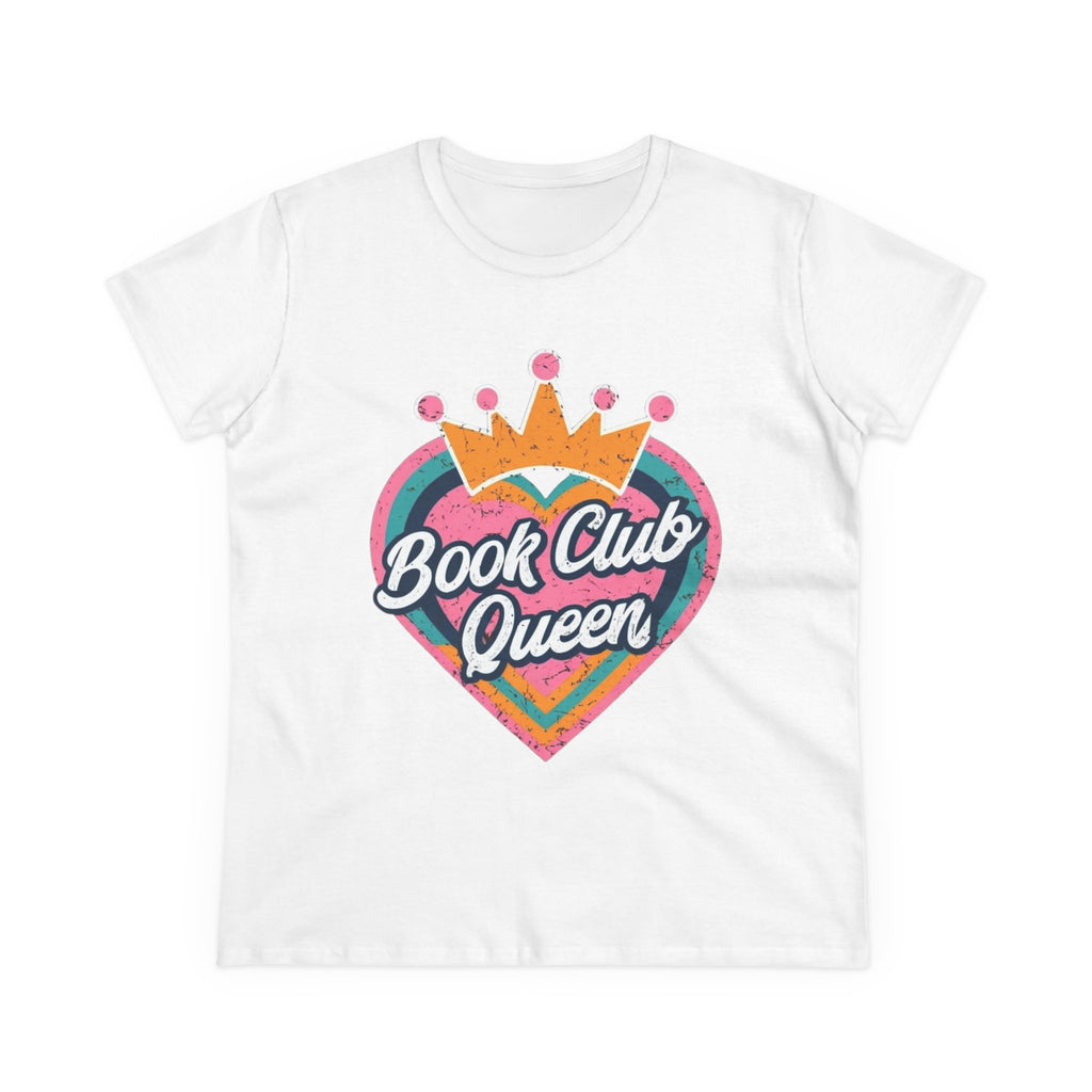 Book Club Queen Women's Tee - Perfect T-Shirt for Book Lovers, Great Gift for Readers, Cozy Casual Apparel, Ideal for Book Club [...]