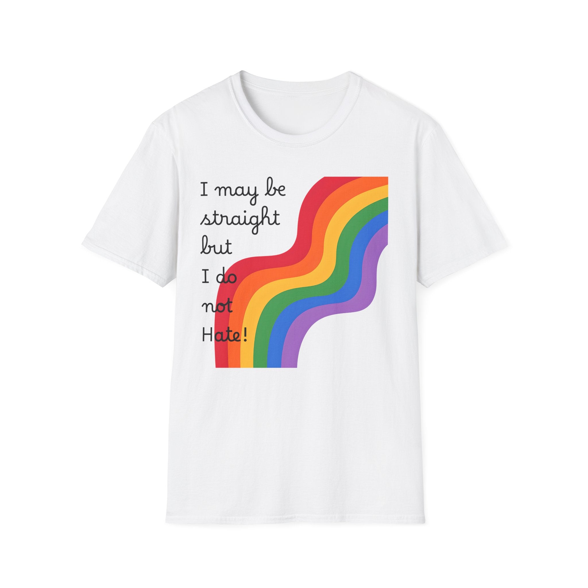 Pride Month Supporter T-Shirt, LGBTQ Ally Tee, Rainbow Love Gift, Unisex Pride Shirt, LGBTQ Pride Parade Apparel