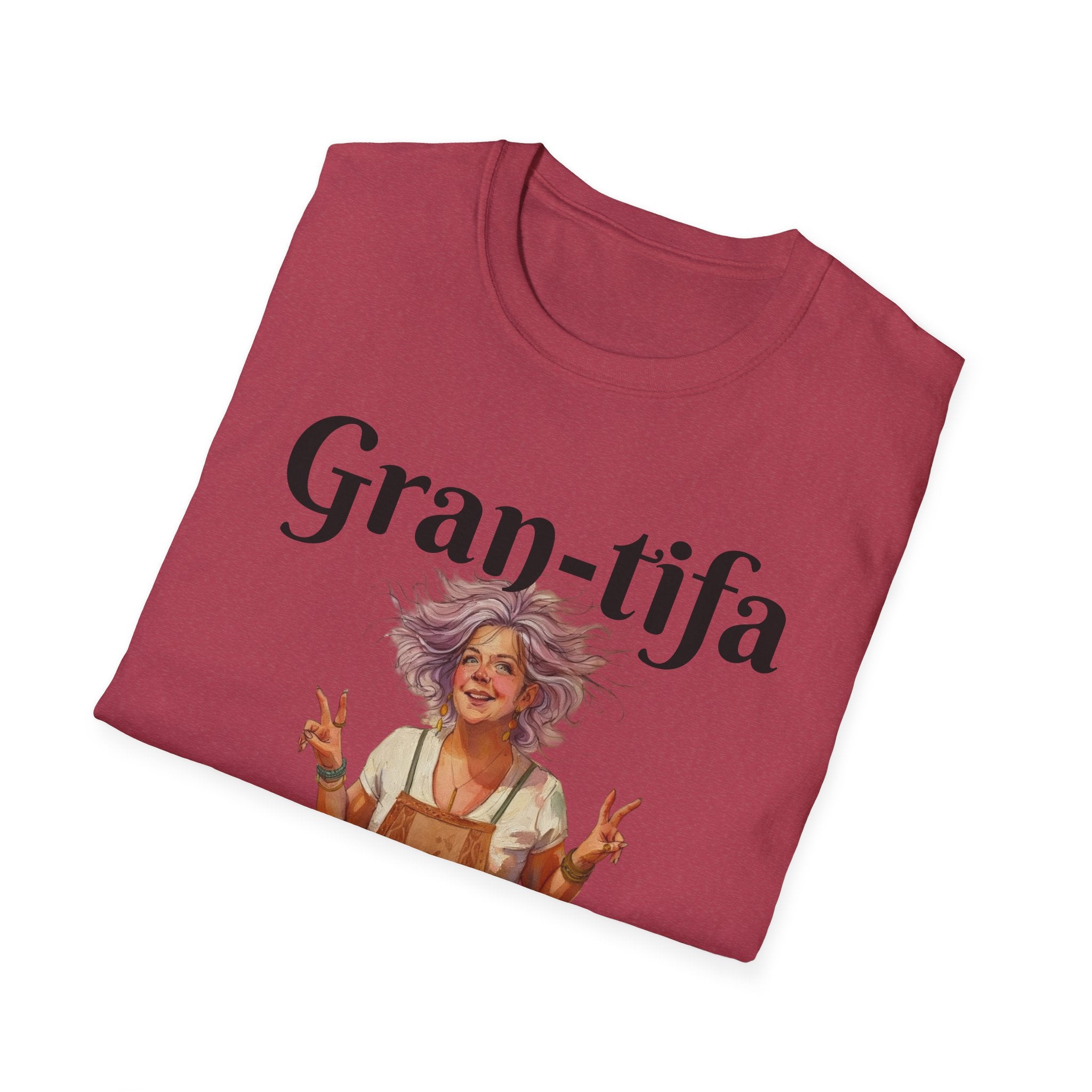 Gran-tifa Anti-Fascist T-Shirt — Political Activist Tee Grandma gift