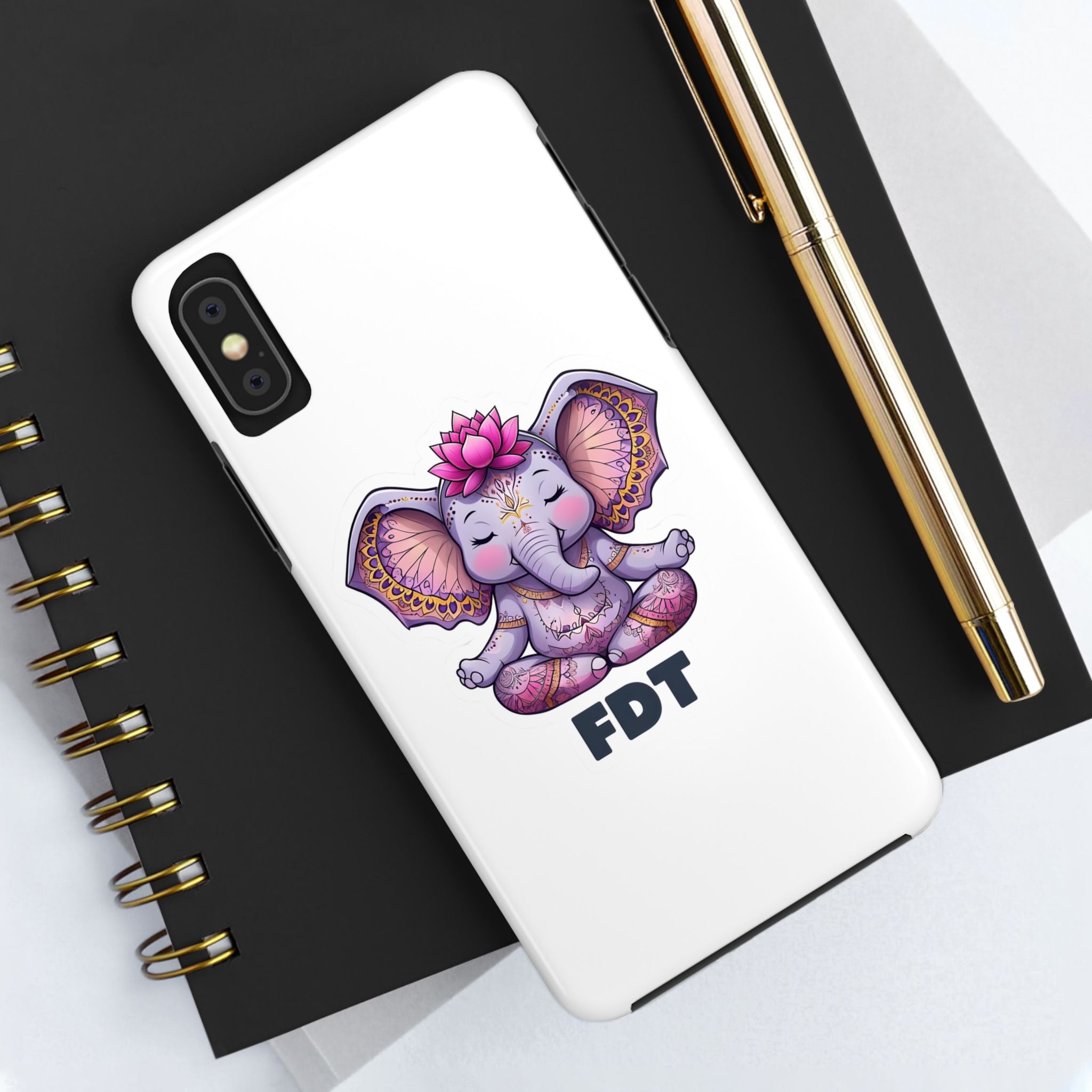 Tough Phone Cases, FDT Anti Trump protest, Anti Trump phone cover, Protest slogan case, elephant cell phone protection, Political statement