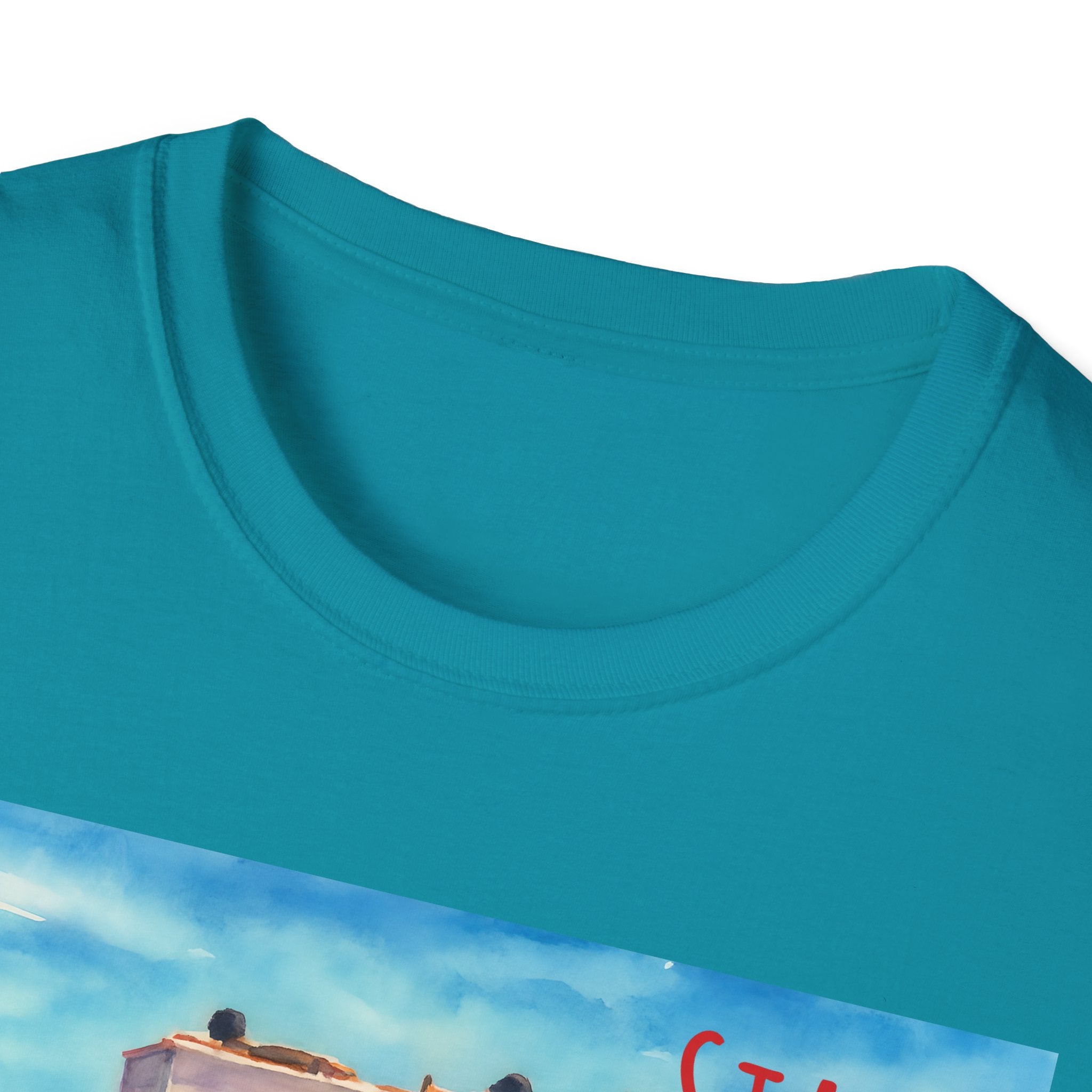 Stay Salty Ocean Vibes Unisex T-Shirt, Stay Salty Lifeguard Stand Beach Sunshine , Gift for Beach Lovers, Summer Tee, Coastal Theme Top,