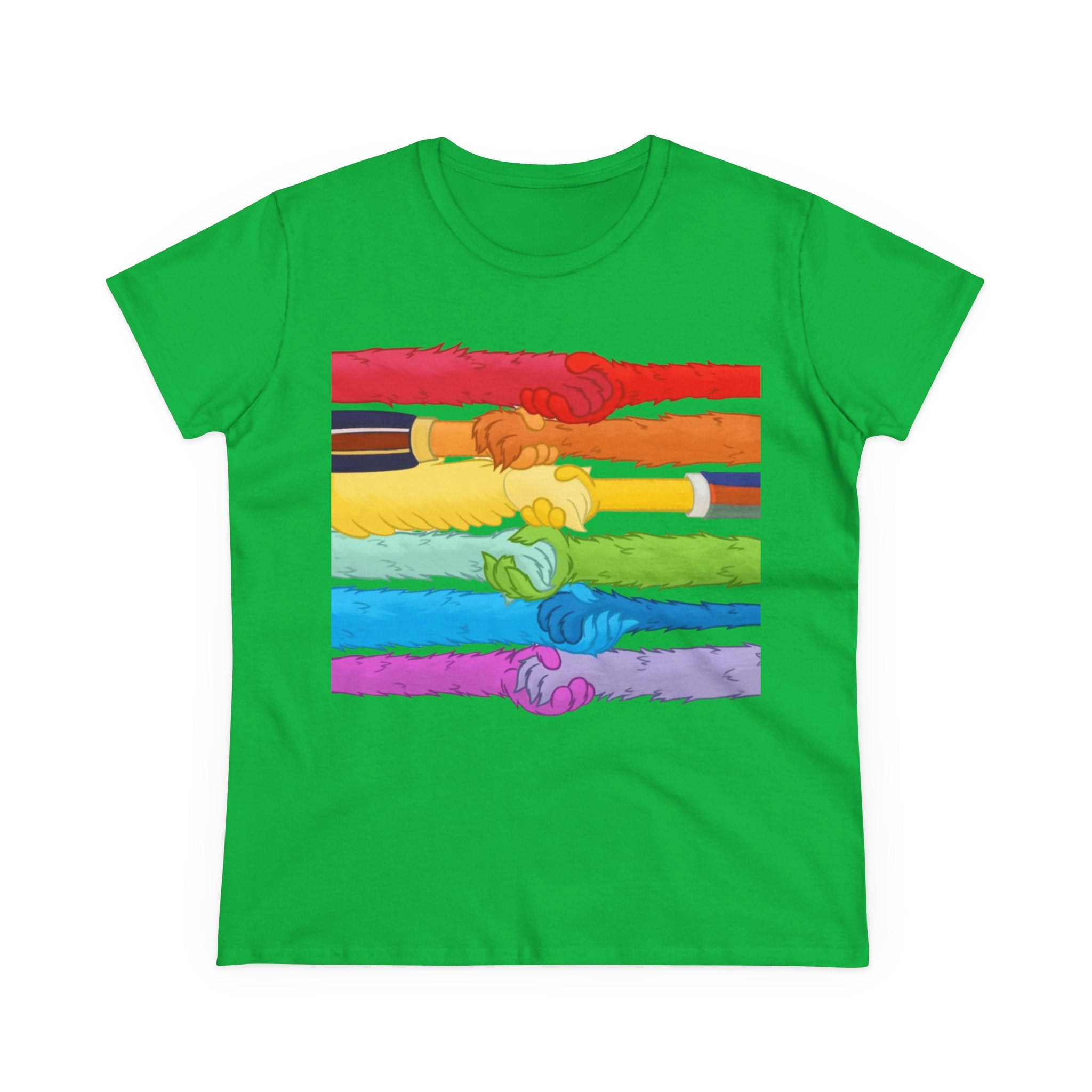 Kindness and diversity count! Pride Unity Tee, LGBTQ+ Cotton T-Shirt for Celebrations, Rainbow Design, Equality Shirt,  anti Trump Wear
