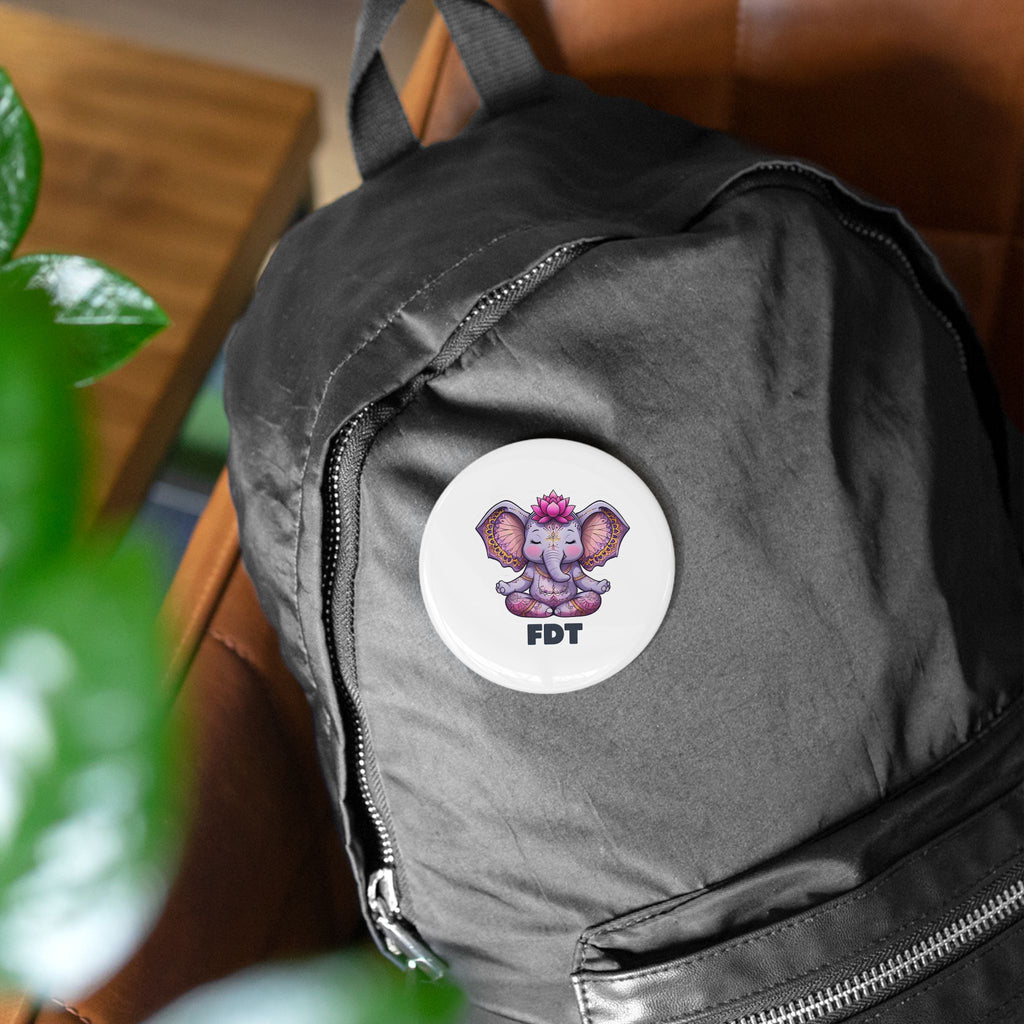 FDT Anti Trump elephant protest pin resist, Political statement buttons, Activist accessories, Protest gear, Resistance pin badge, Social