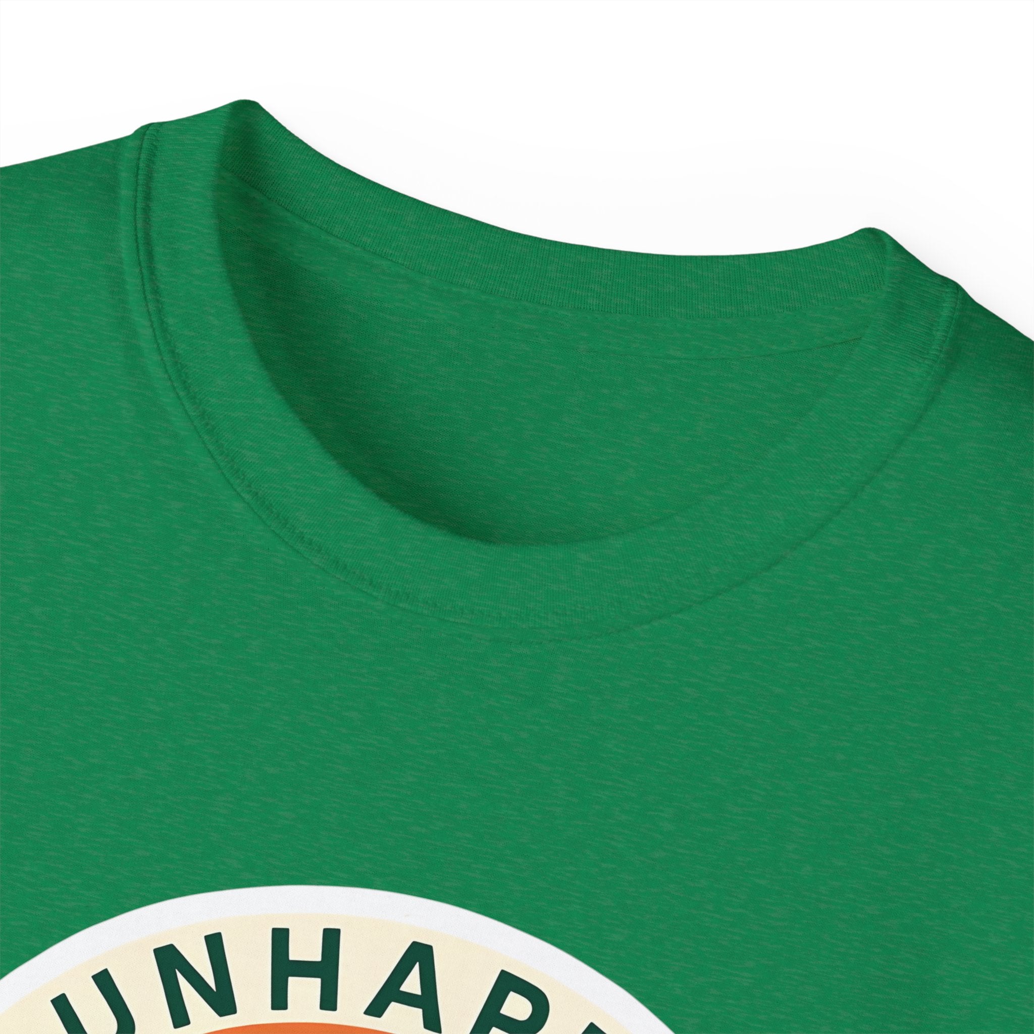 Unisex Tee for Campers: Unhappy Wanderer Adventure Gift Shirt, Hiking Outdoor Camping Apparel, Outdoorsy Nature Lover Top, Wanderlust Tee,