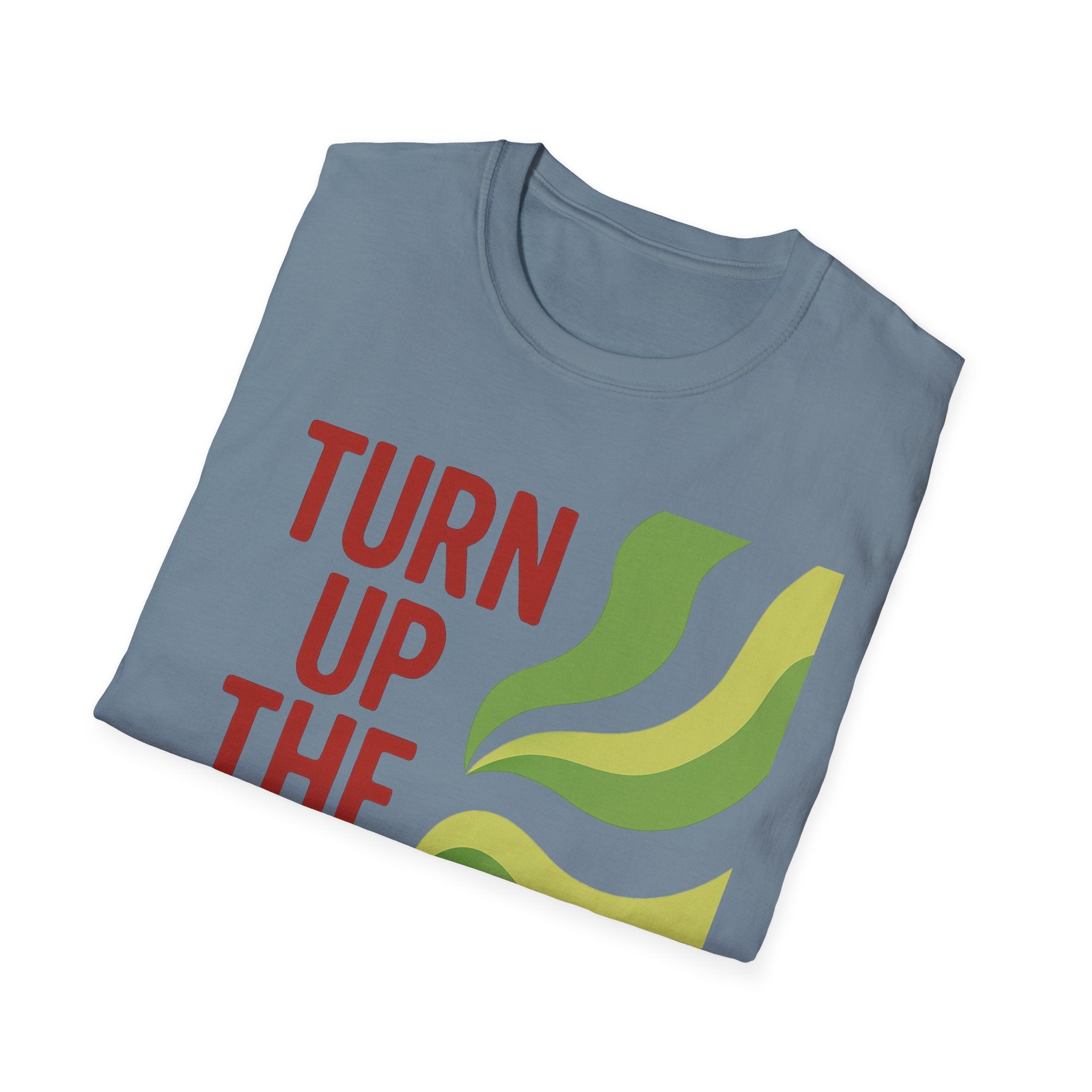 T-Shirt Turn Up The Volume New York Zohran Mamdani Political Streetwear