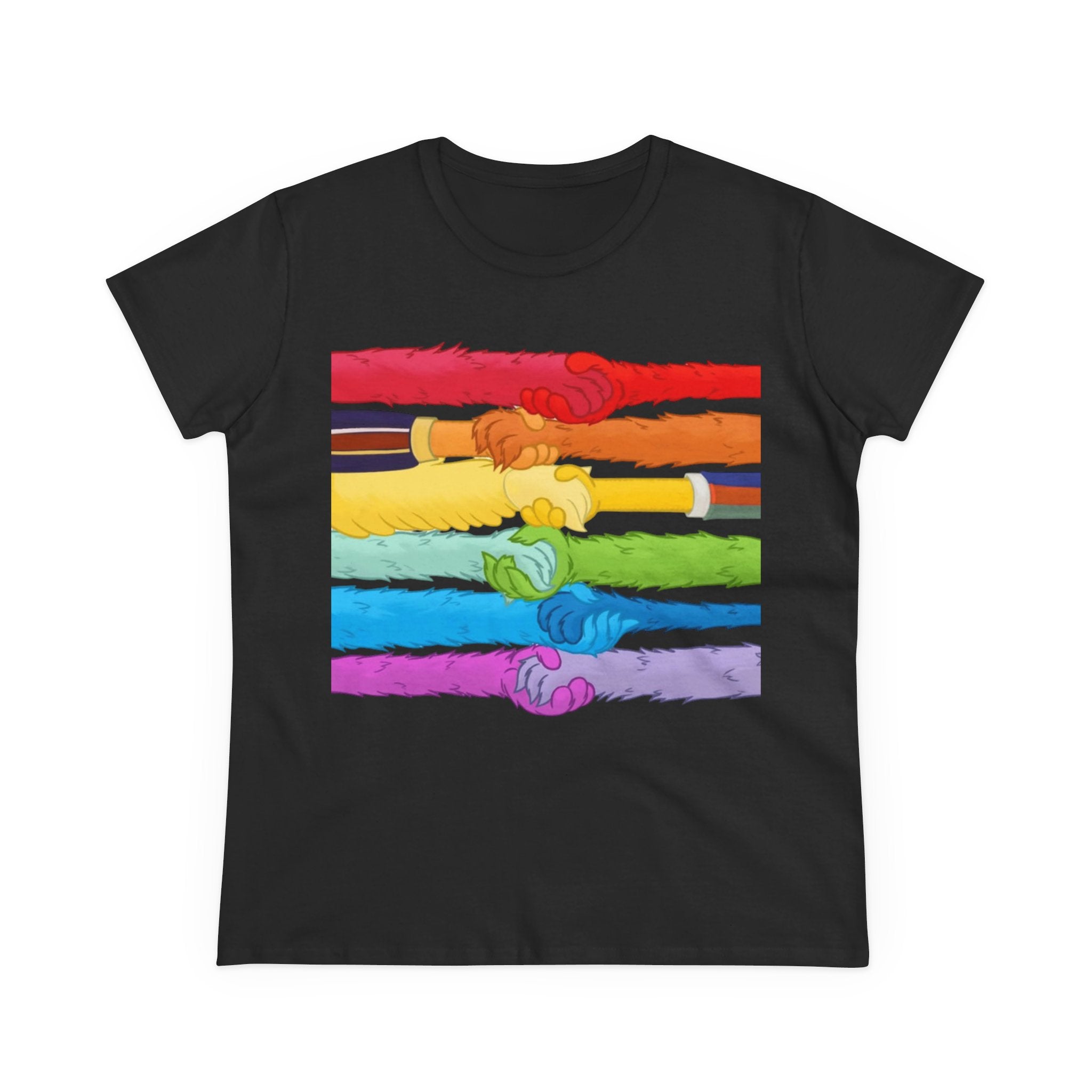 Kindness and diversity count! Pride Unity Tee, LGBTQ+ Cotton T-Shirt for Celebrations, Rainbow Design, Equality Shirt,  anti Trump Wear