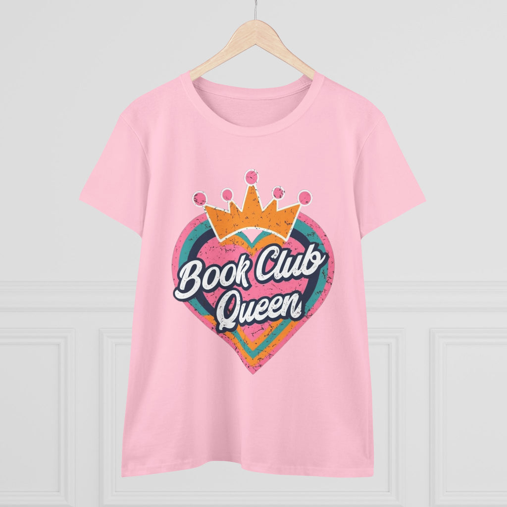Book Club Queen Women's Tee - Perfect T-Shirt for Book Lovers, Great Gift for Readers, Cozy Casual Apparel, Ideal for Book Club [...]