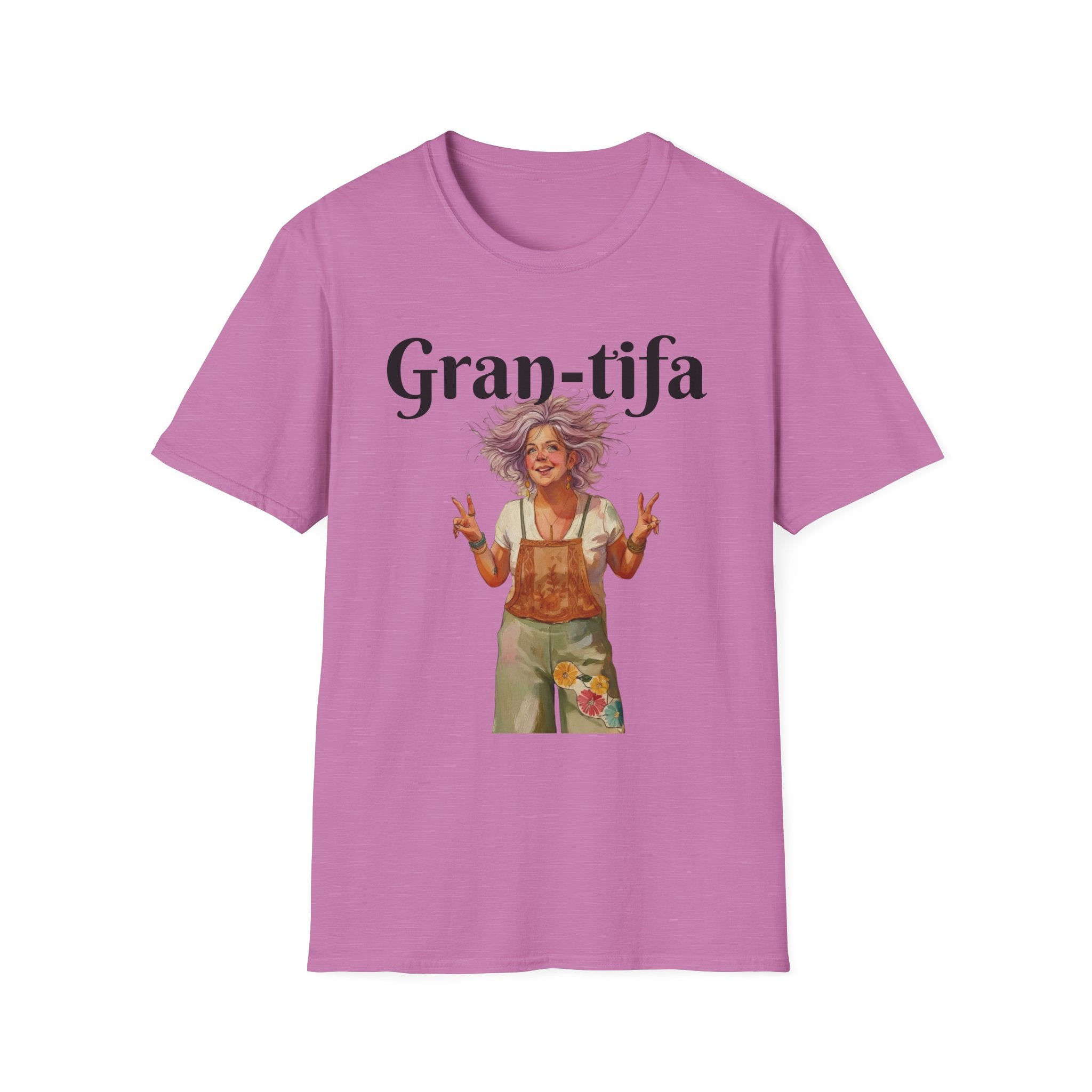 Gran-tifa Anti-Fascist T-Shirt — Political Activist Tee Grandma gift