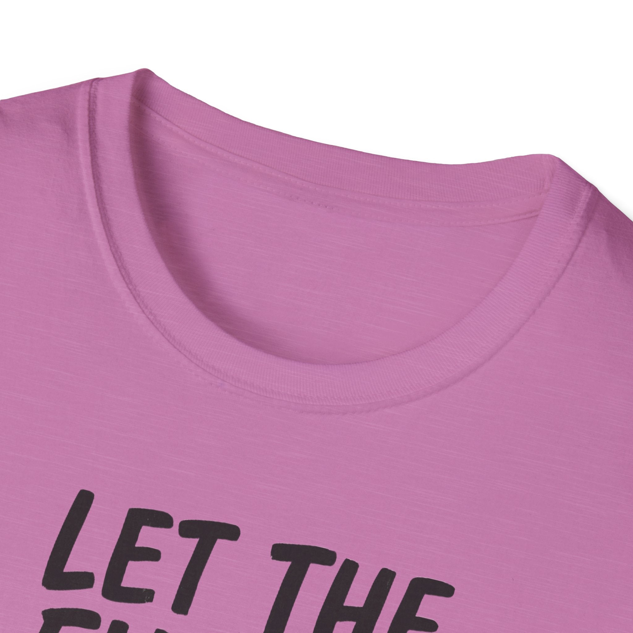 Let the Fun Be Gin Tee, Gin Cocktail Party T-Shirt, Let the Fun Be Gin Tee, Unisex Drinking Shirt, Softstyle Alcohol Top, Mixology Gift