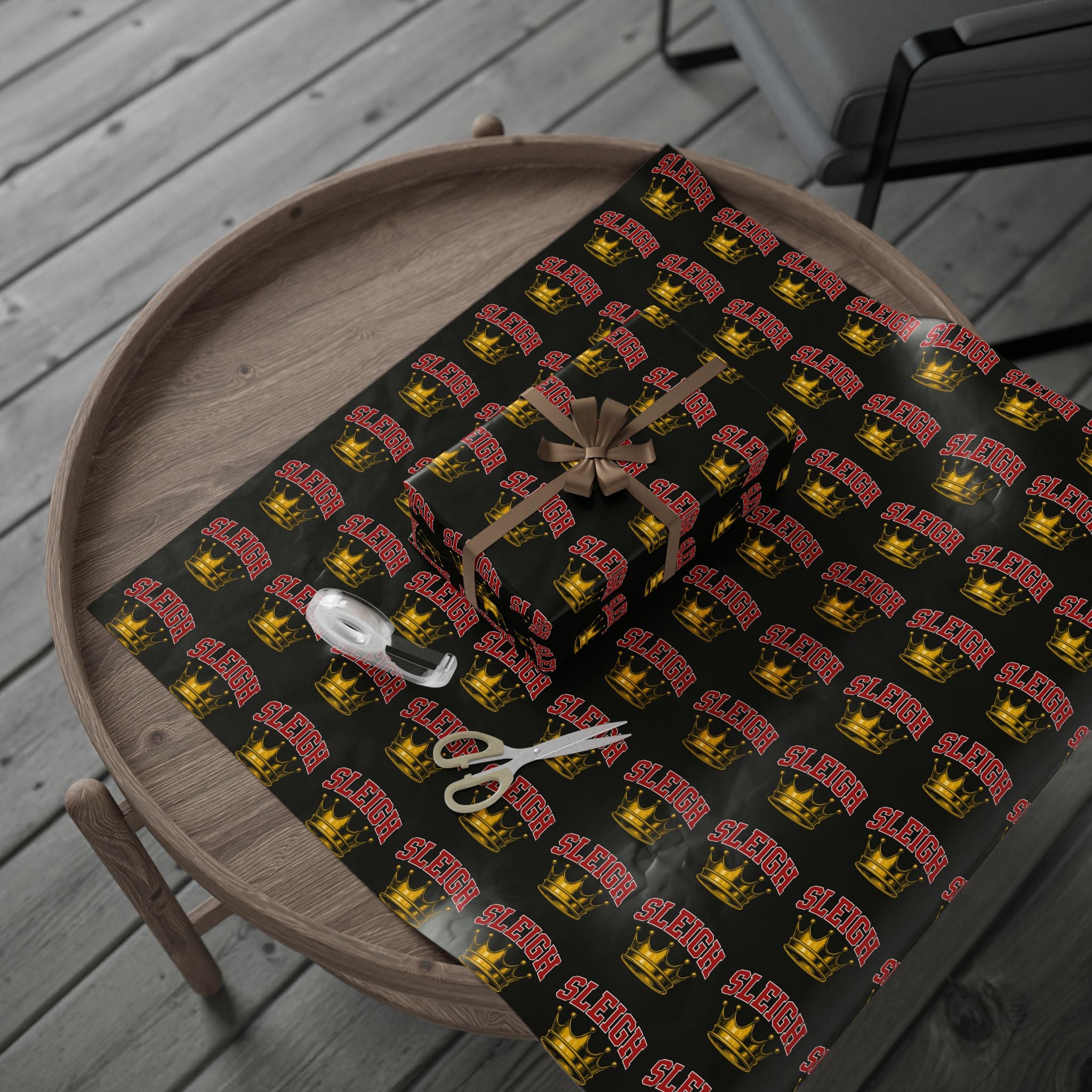 Wrapping Paper - Sleigh Queen Christmas Gift Wrap Slay Queen