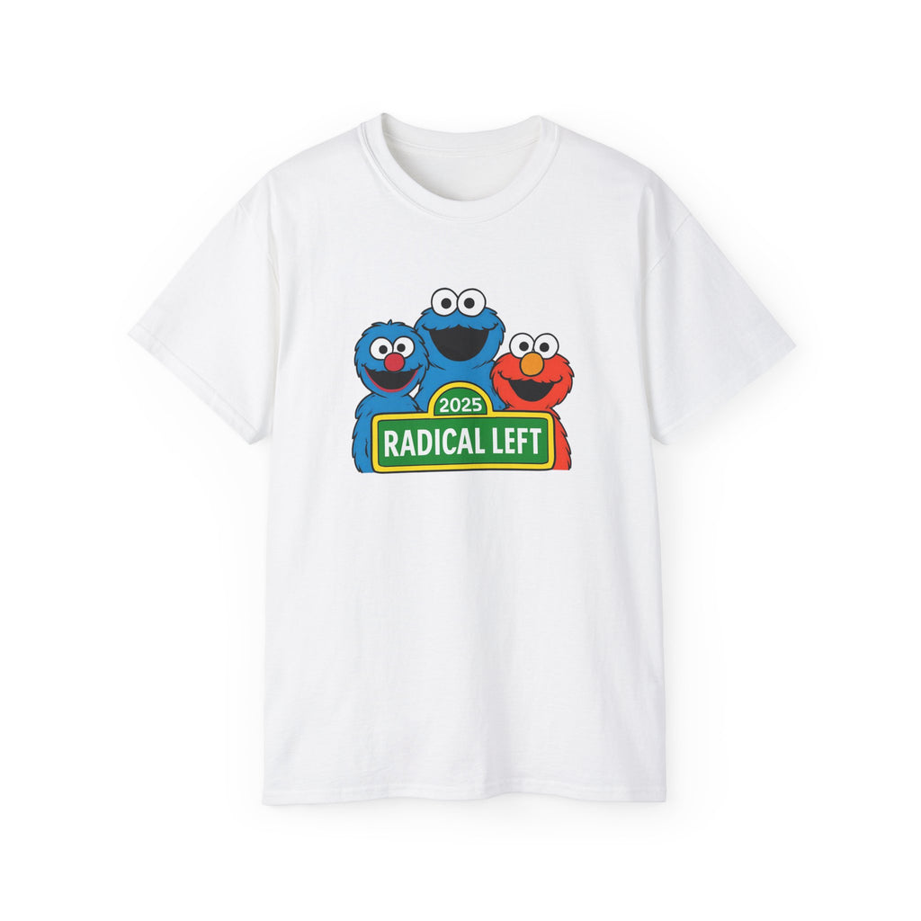 Muppets Sarcasm Tee, Leftist T-Shirt, Radical Humor Shirt, Unisex Cotton Top, Funny Puppet Gift